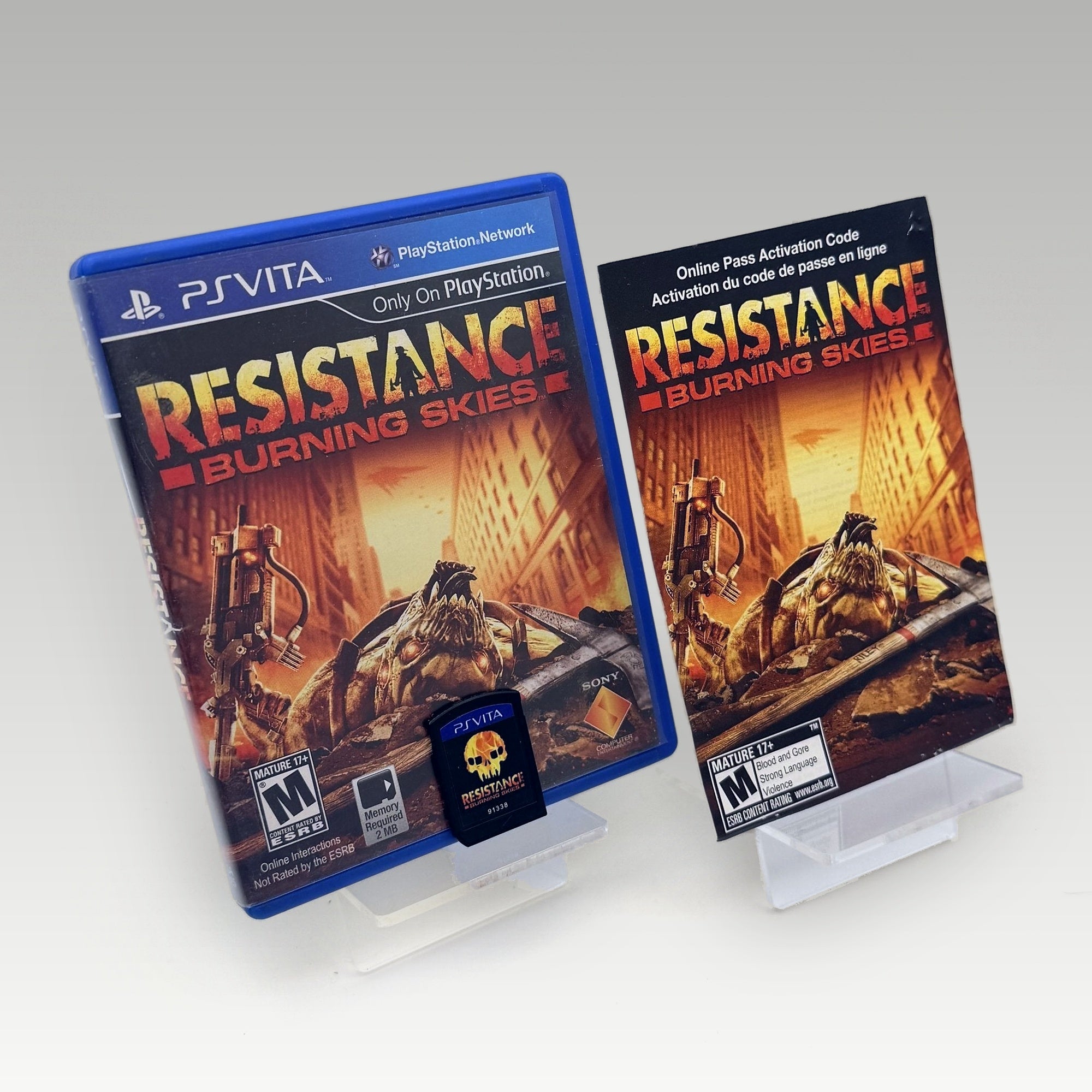 Resistance: Burning Skies • No Manual (Region 1) - Image 1