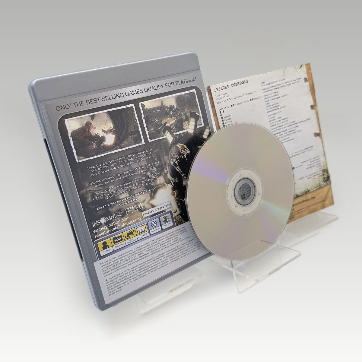 Resistance: Fall of Man (Platinum) • CIB (Region 2) - Image 2