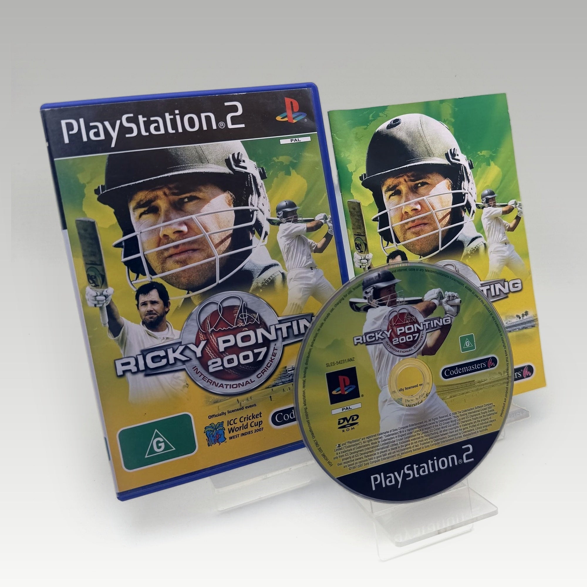 Ricky Ponting International Cricket 2007 • CIB (PAL) - Image 1