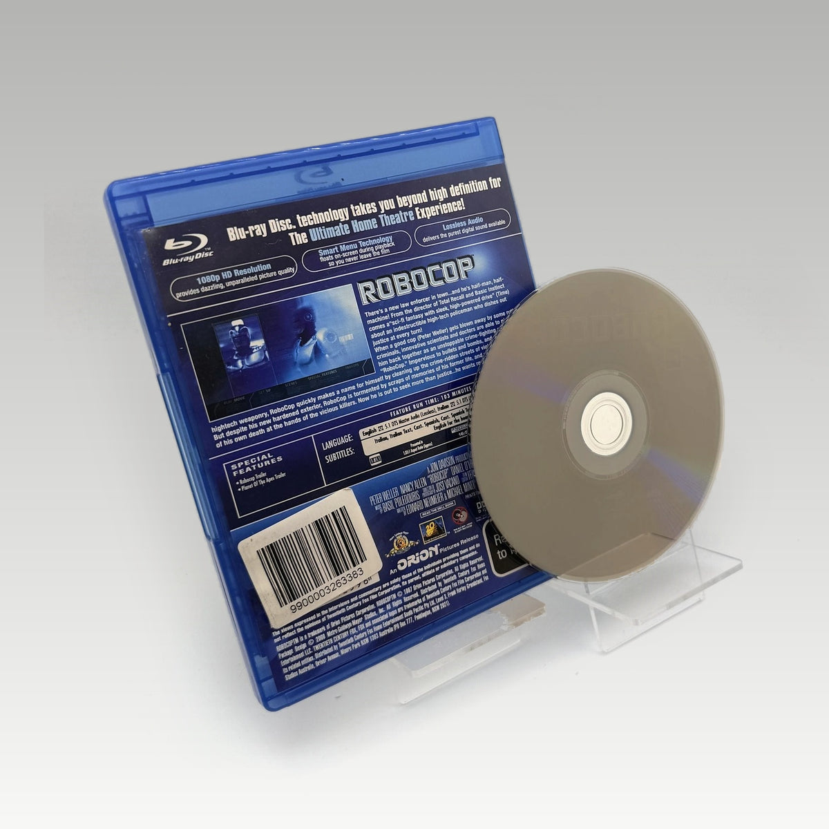 RoboCop (1987) Bluray • CIB (Region B, Standard) - Image 2