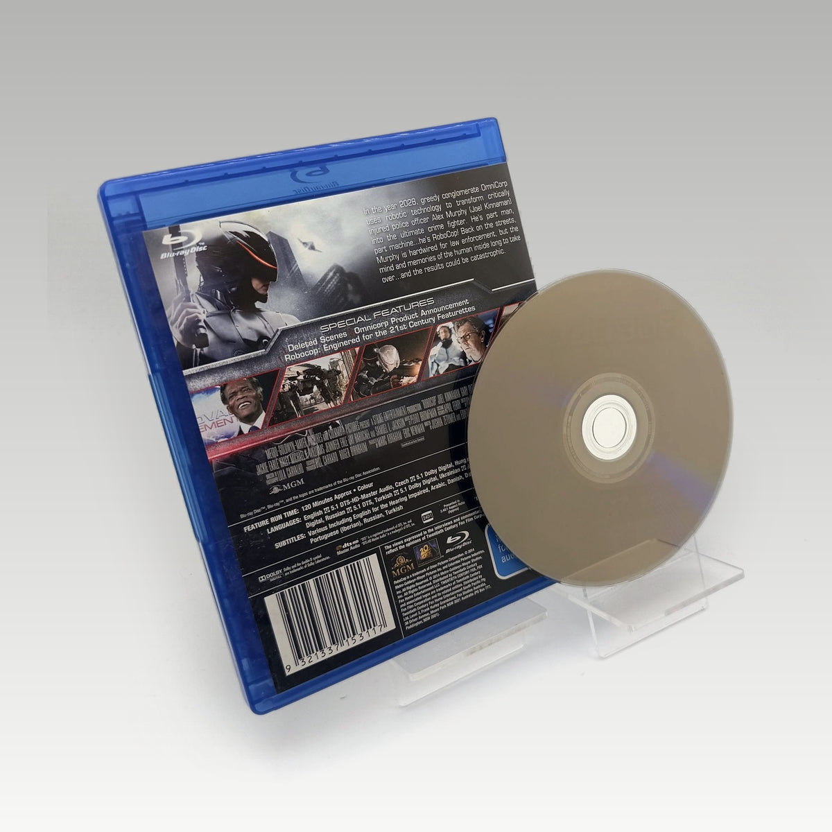 RoboCop (2014) Bluray • CIB (Region B, Standard) - Image 2