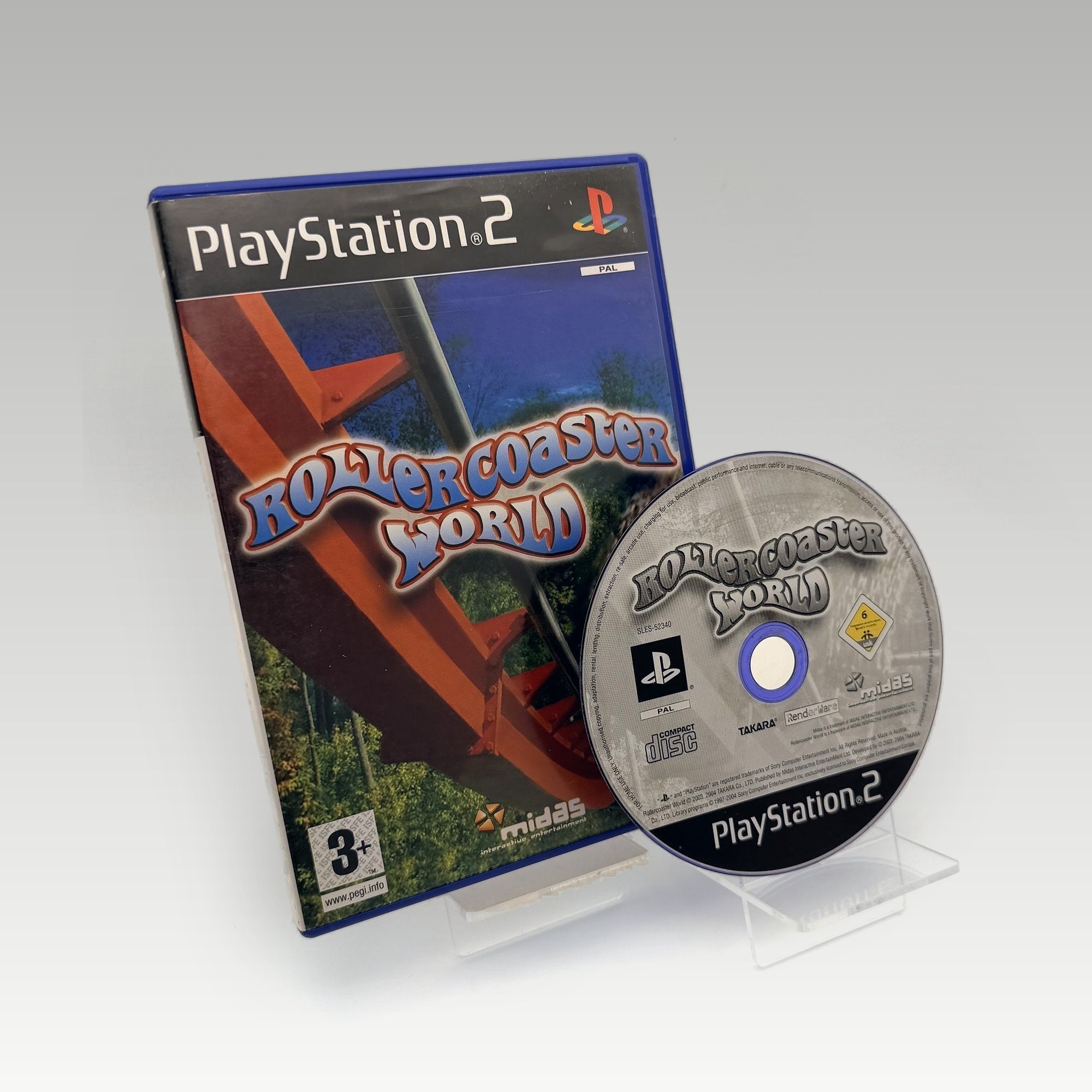 Rollercoaster World • No Manual (PAL) - Image 1