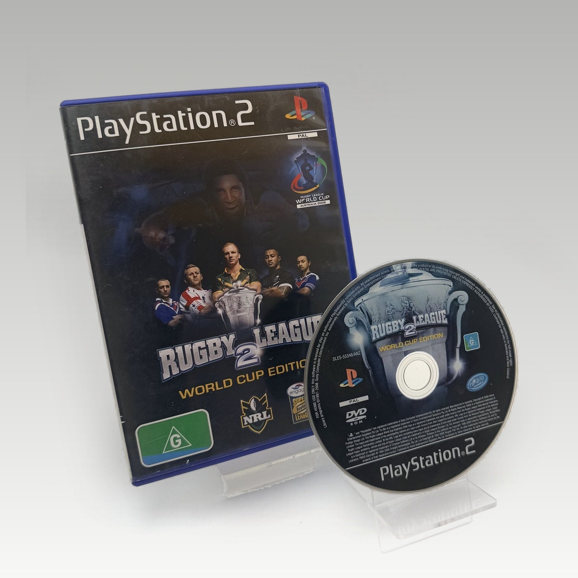 Rugby League 2 World Cup Edition World Cup Edition • No Manual (PAL, World Cup Edition) - Image 1