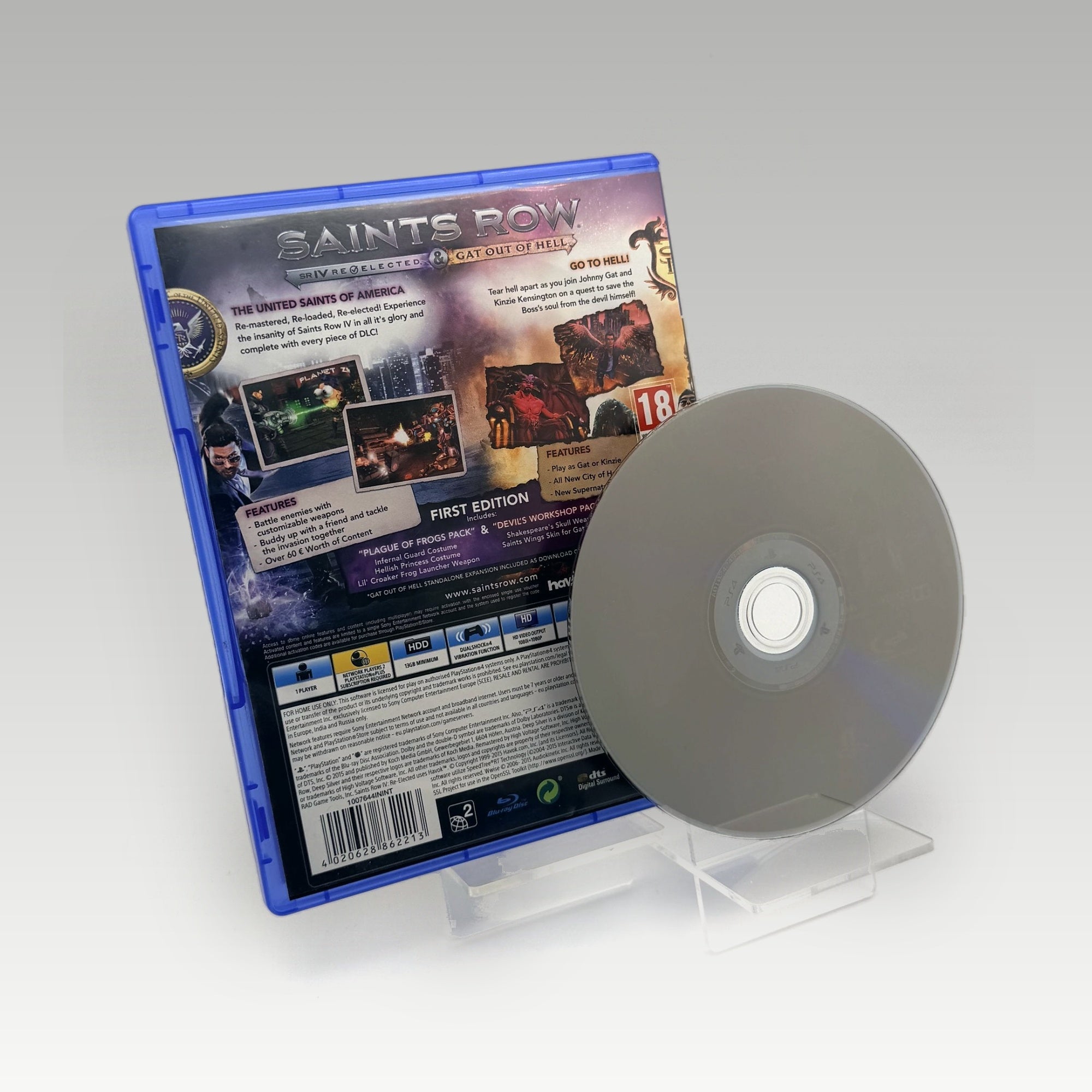 Saints Row IV Re-Elected & Gat Out Of Hell First Edition • CIB (PAL, First Edition) - Image 2