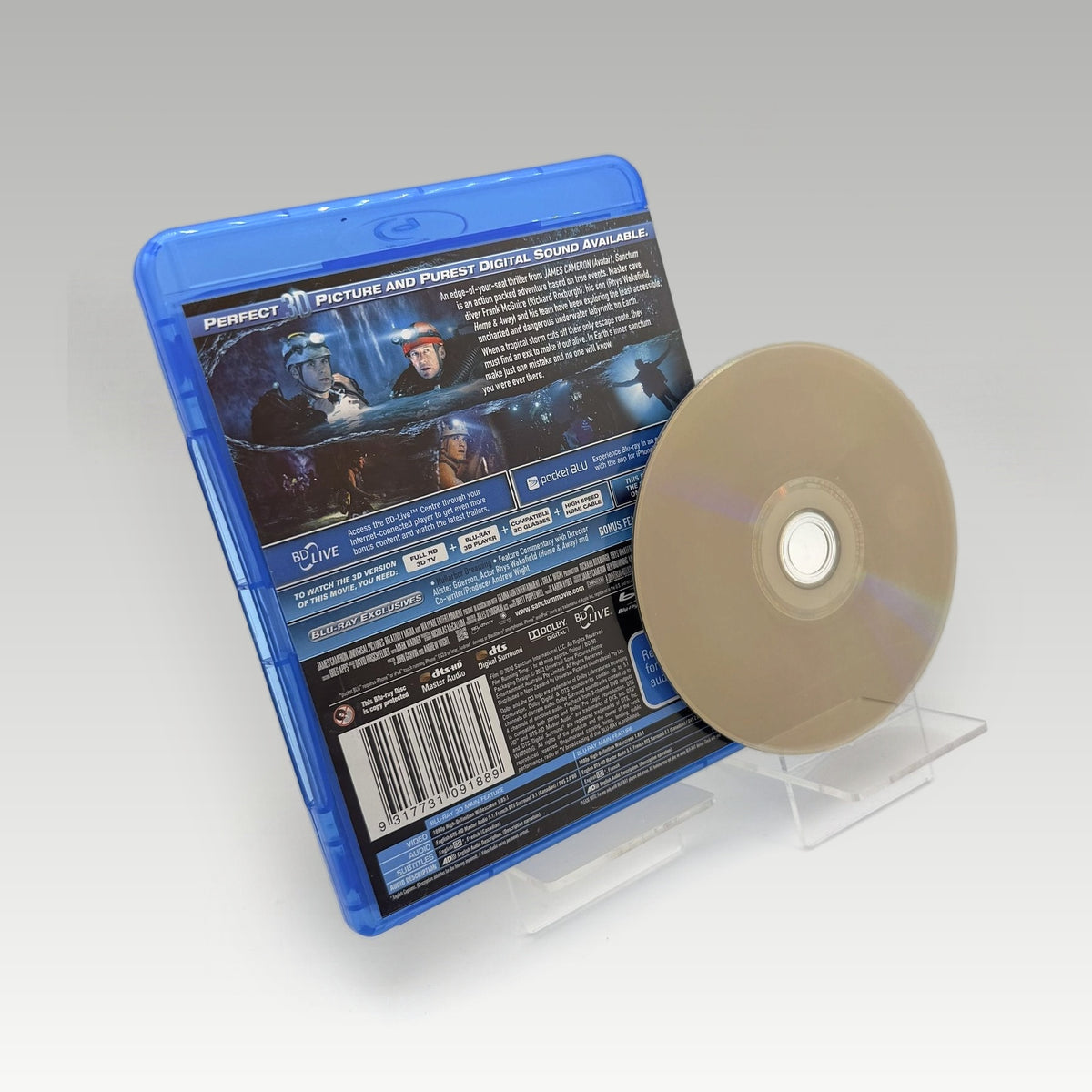 Sanctum (2011) 3D Bluray • CIB (Region Free, Standard) - Image 2