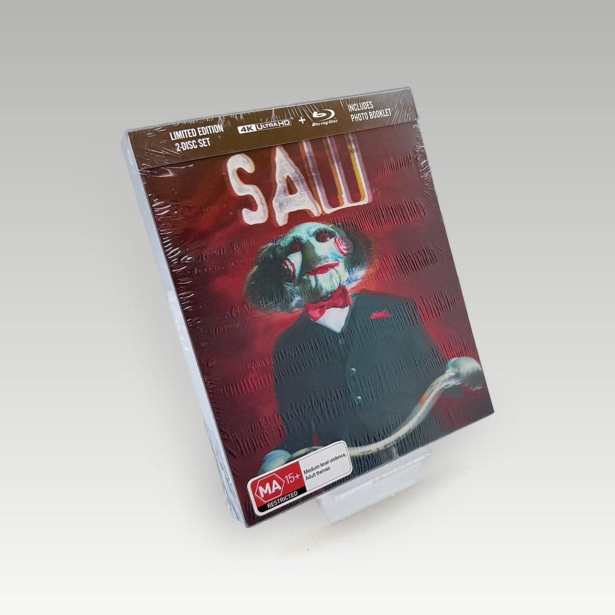 Saw (2004) Limited Edition • CIB • New / Sealed (Region Free, Limited Edition) - Front Cover | Yappa NZ