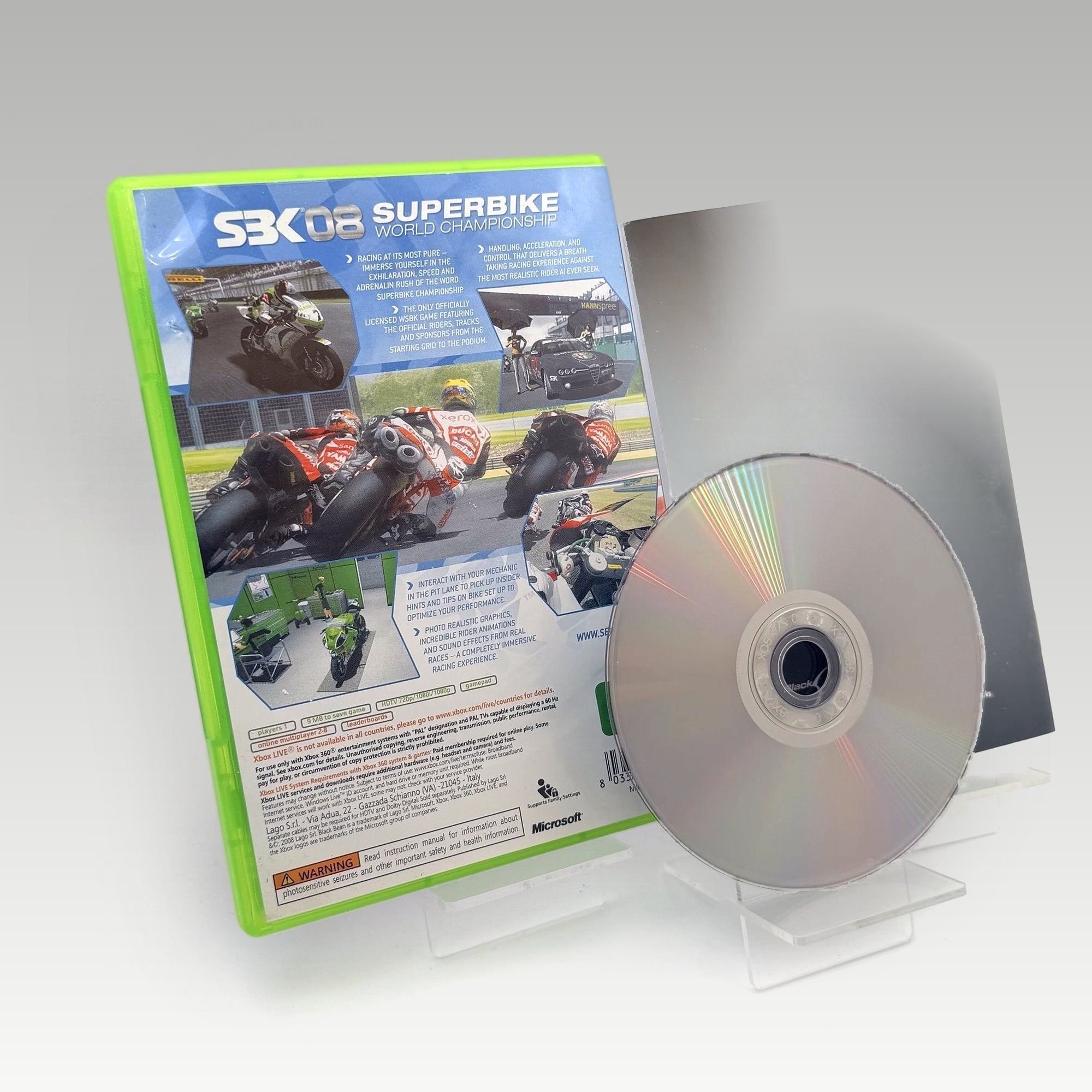 SBK 08: Superbike World Championship • CIB (PAL) - Image 2