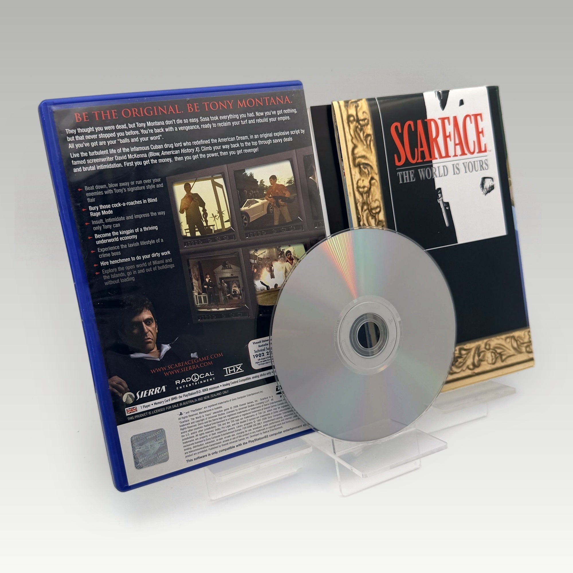 Scarface: The World Is Yours + Map • CIB (PAL, + Map) - Image 2