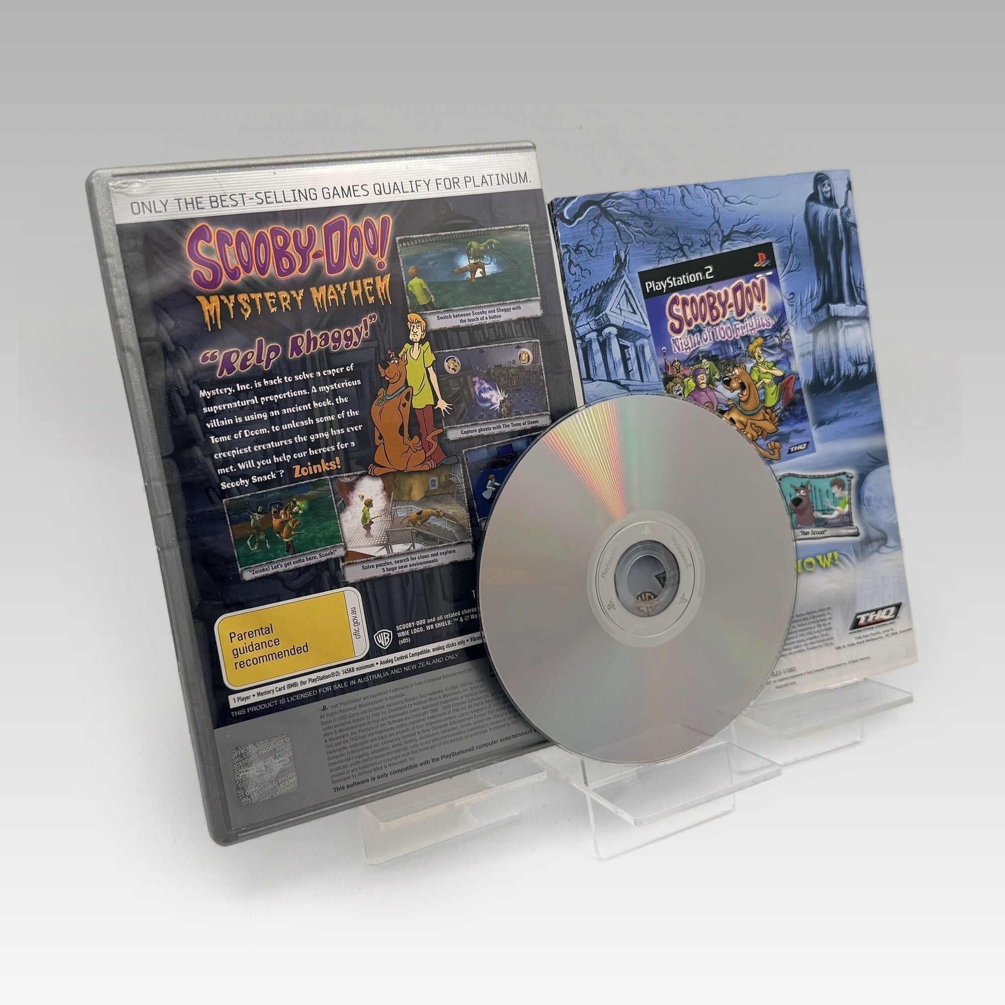 Scooby Doo Mystery Mayhem (Platinum) (Platinum) • CIB (PAL) - Image 2