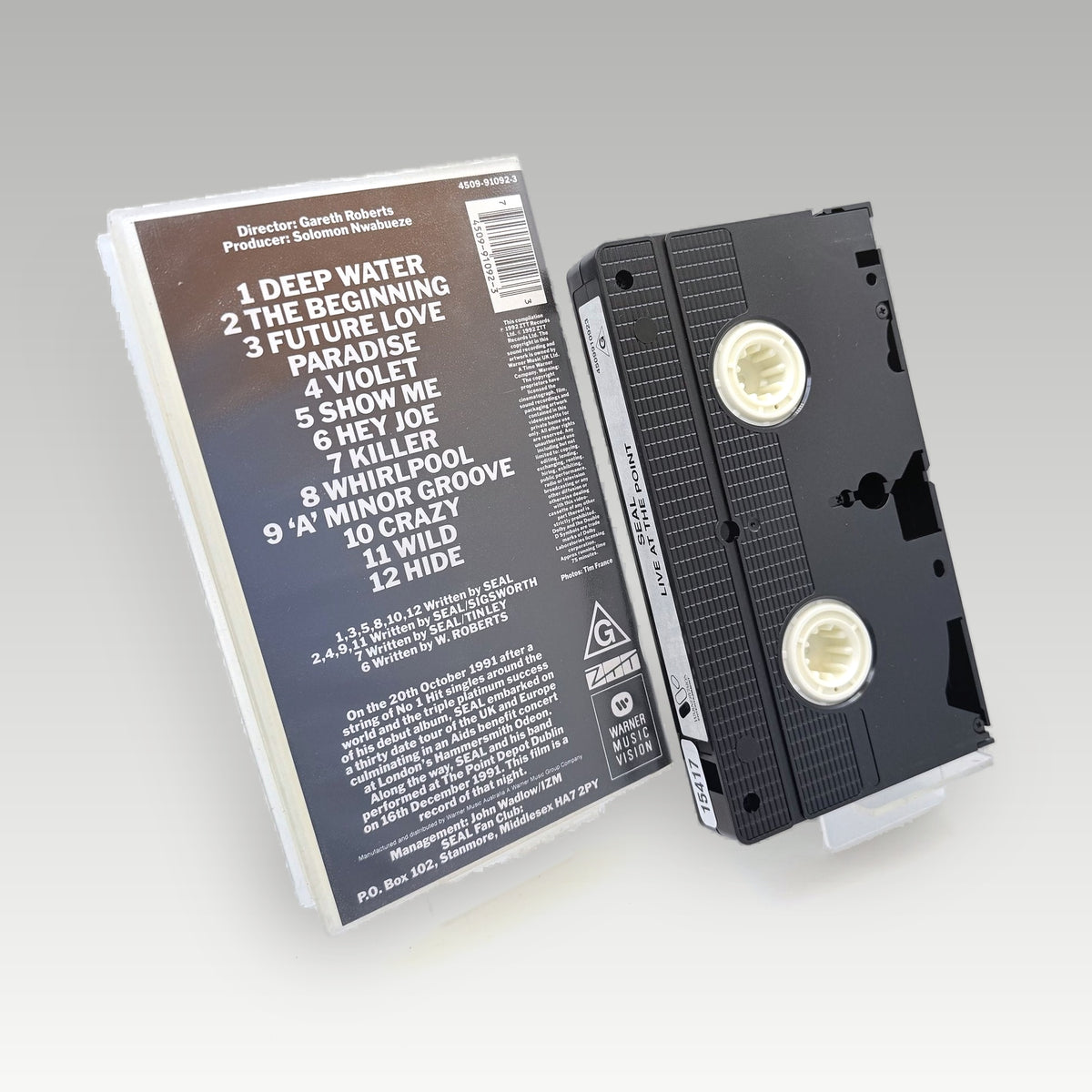 SEAL : Live at the Point Dublin • CIB (PAL) - Back Cover | Yappa NZ