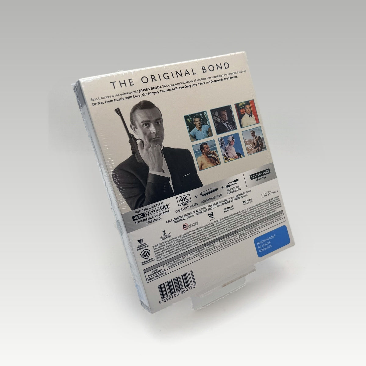 Sean Connery 6 Film Collection 4K Bluray • CIB (Region Free, Standard) - Image 2