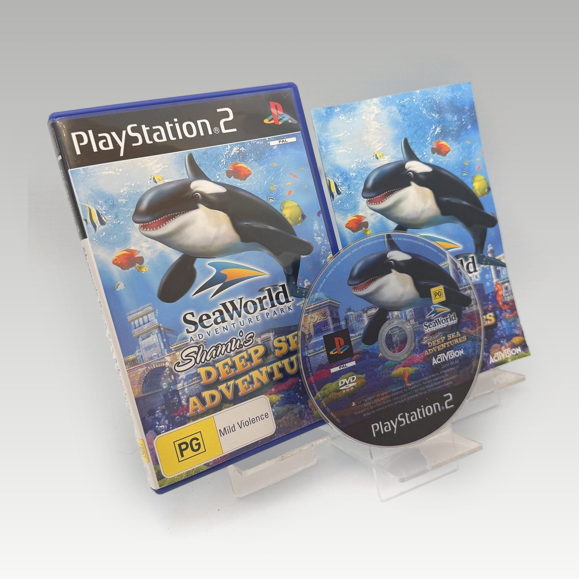 SeaWorld Adventure Park: Shamu's Deep Sea Adventures • CIB (PAL) - Image 1