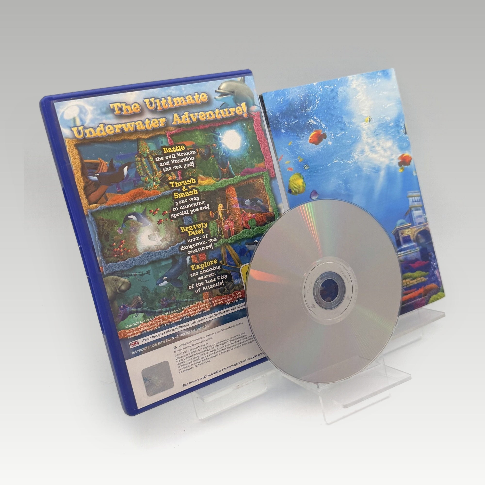 SeaWorld Adventure Park: Shamu's Deep Sea Adventures • CIB (PAL) - Image 2