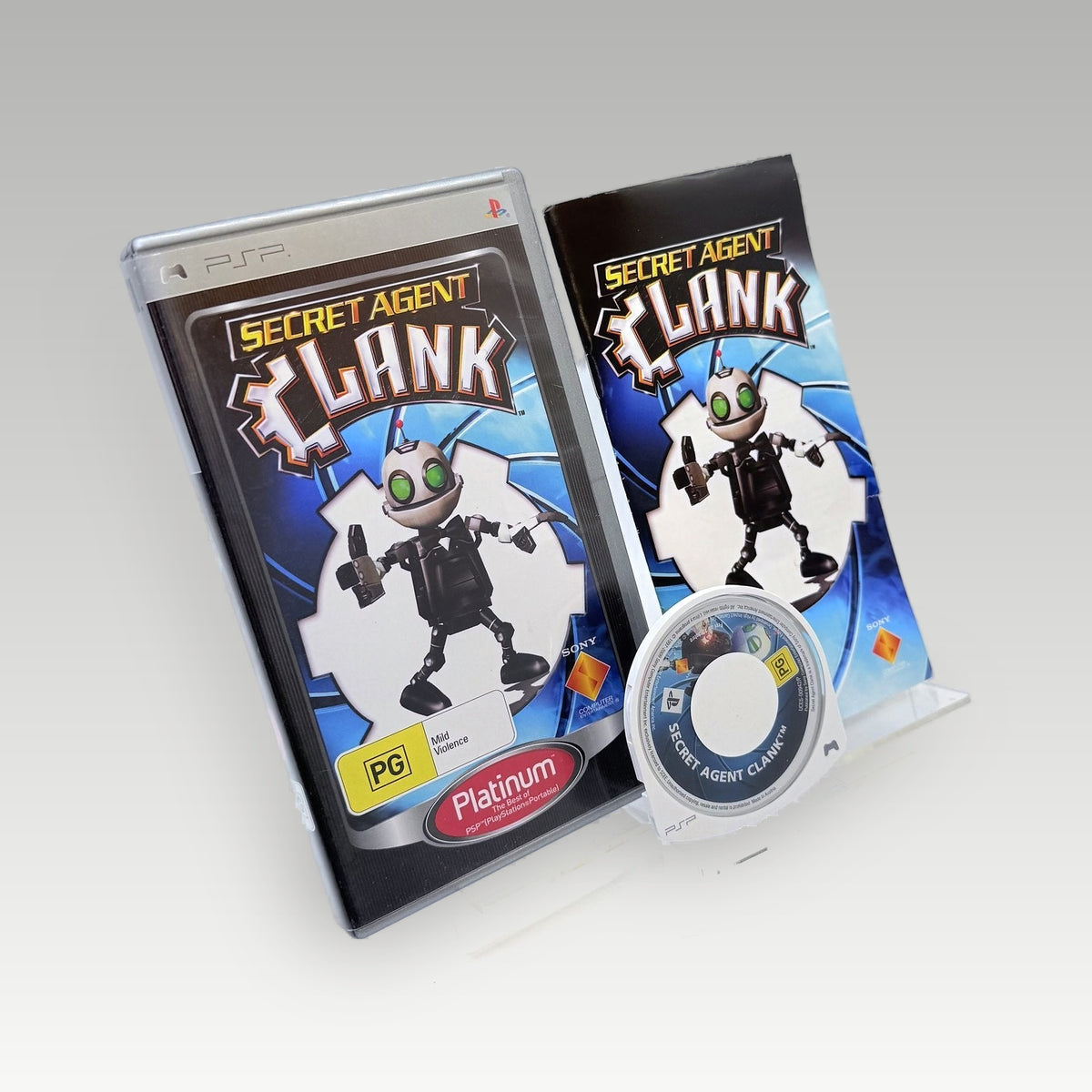 Secret Agent Clank (Platinum) • CIB (PAL) - Front Cover | Yappa NZ