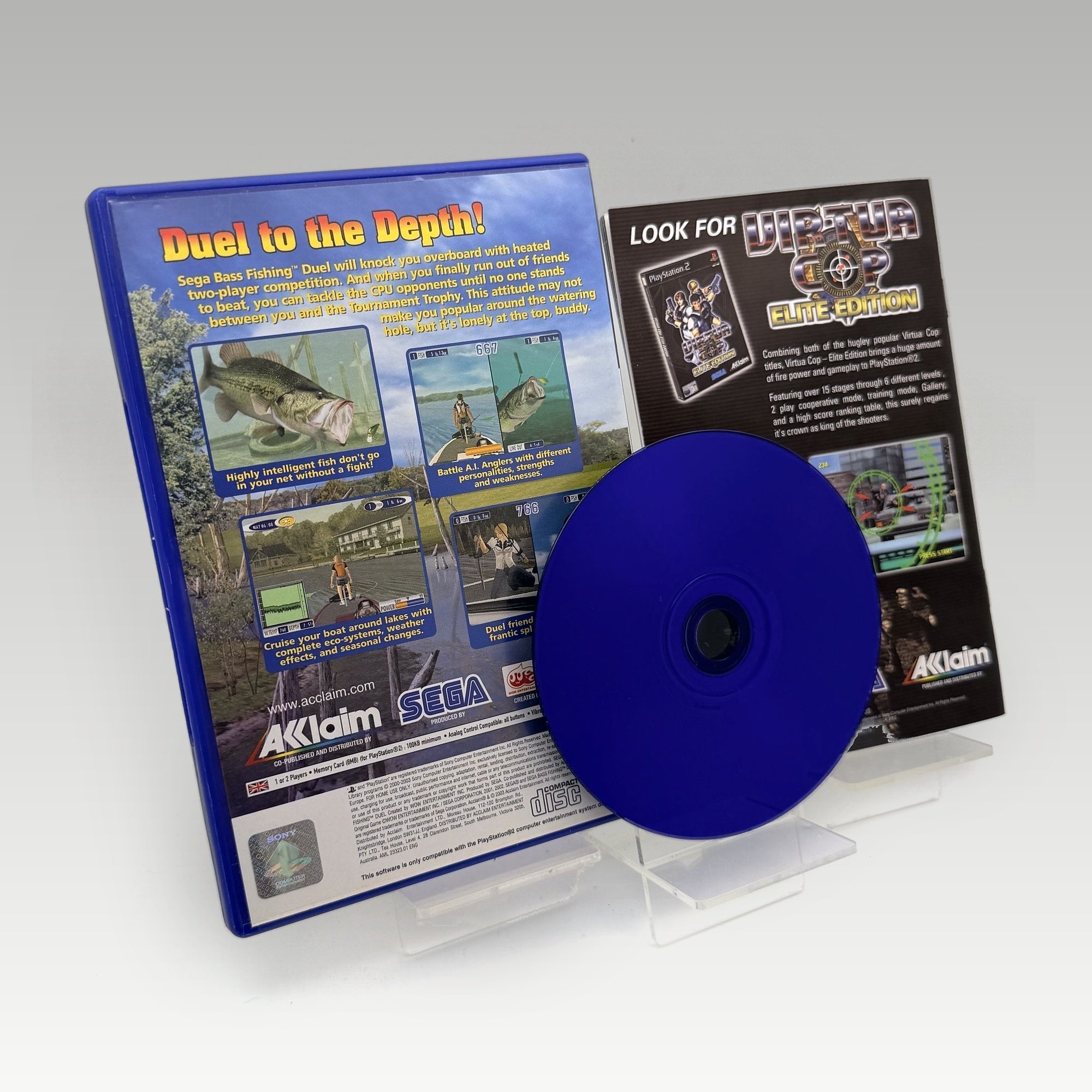 Sega Bass Fishing Duel • CIB (PAL) - Image 2