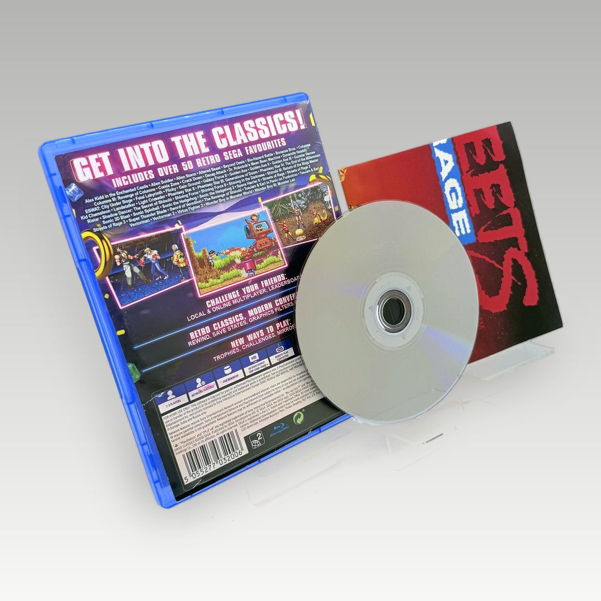 Sega Mega Drive Classics • CIB (Region 4) - Back Cover | Yappa NZ