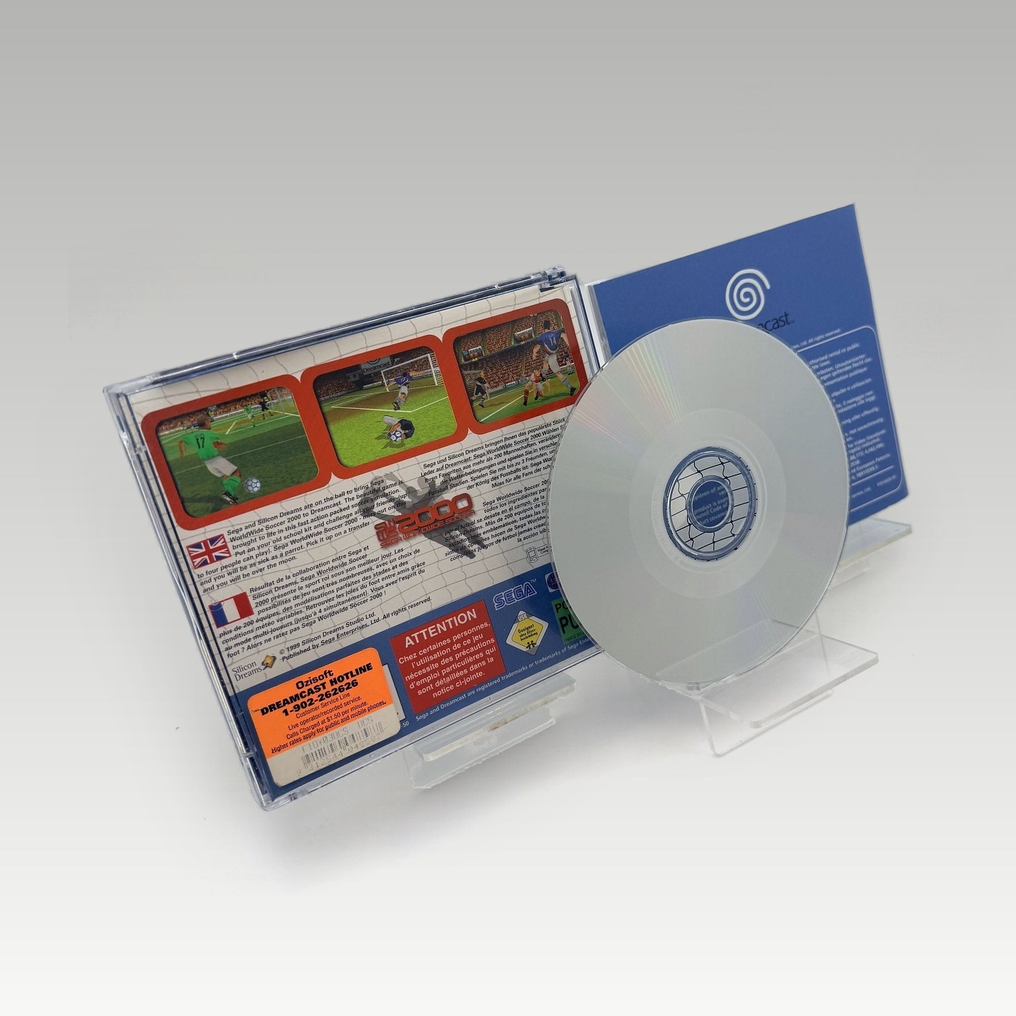 Sega Worldwide Soccer 2000 • CIB (PAL) - Image 2