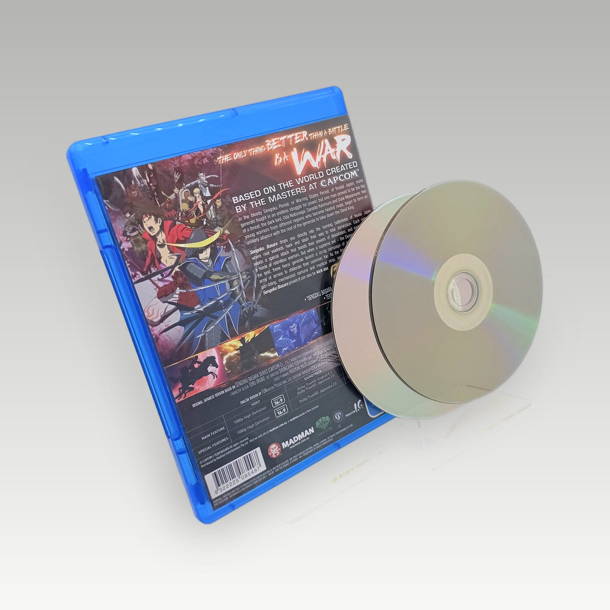 Sengoku BASARA: Samurai Kings Complete 1st Season (2009) Bluray • CIB (Region B, Standard) - Image 2