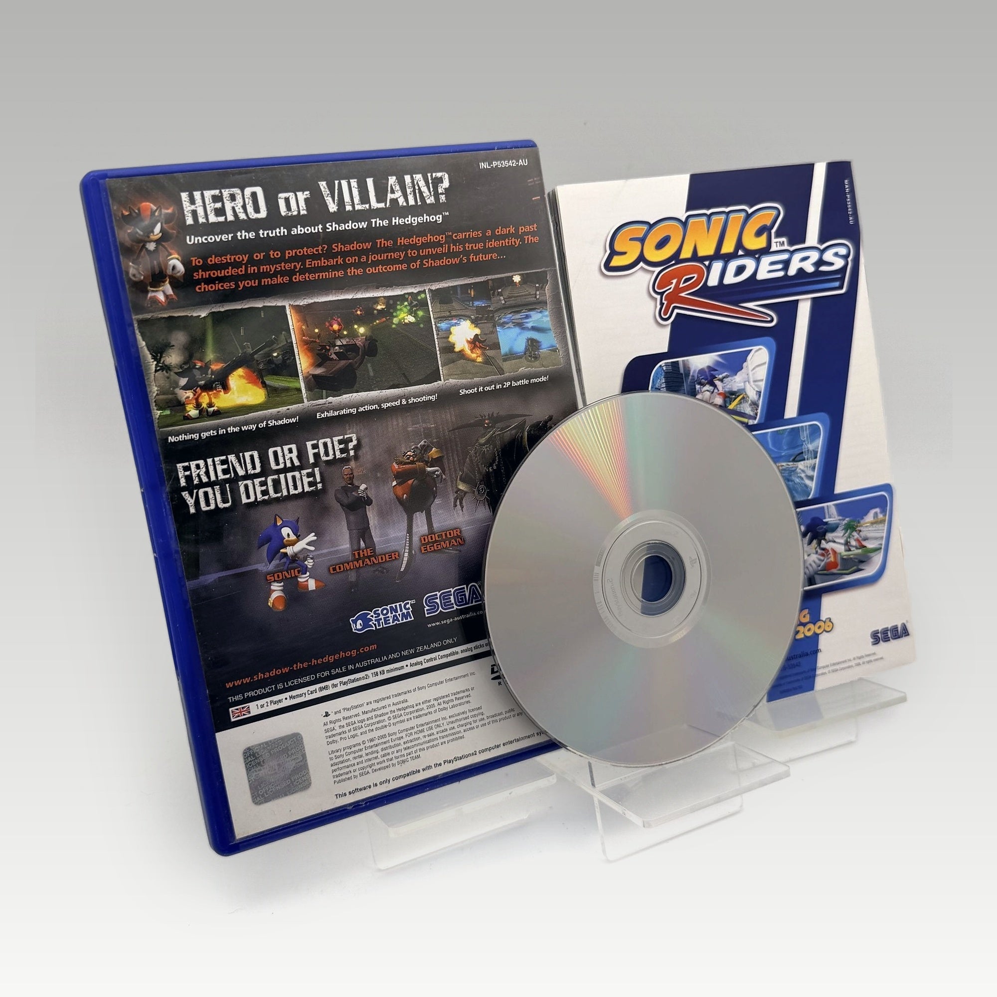 Shadow the Hedgehog • CIB (PAL) - Image 2