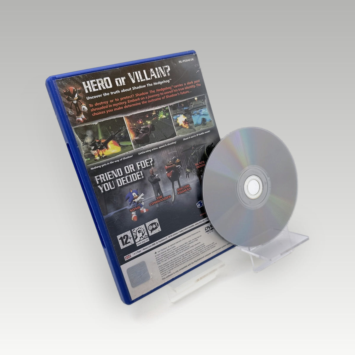 Shadow the Hedgehog • No Manual (PAL) - Image 2