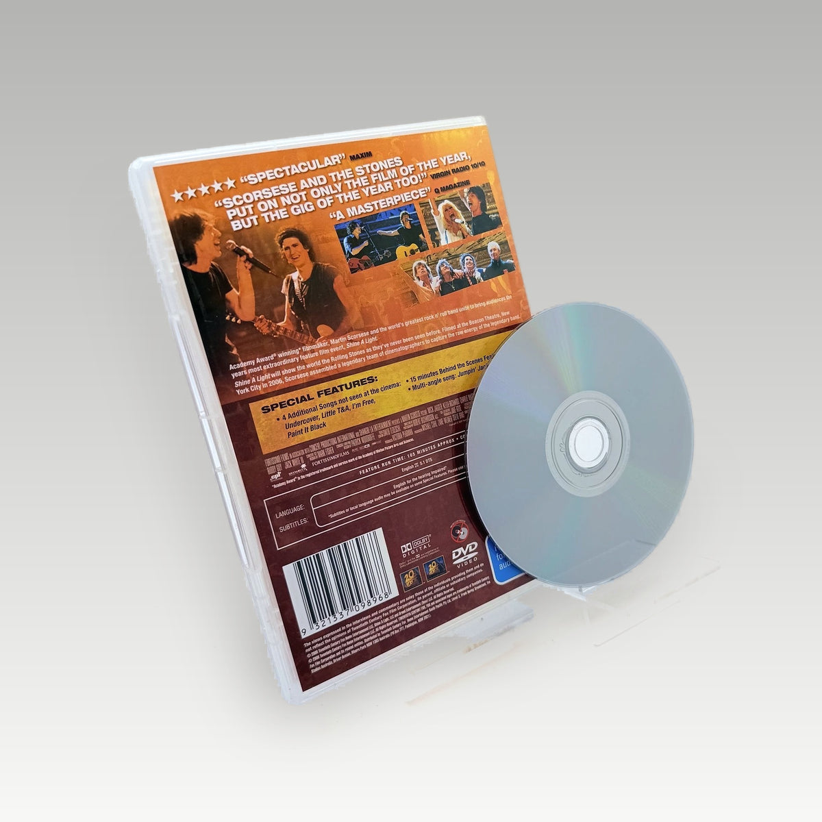 Shine a Light (2008) DVD • CIB (Region 4, Standard) - Image 2
