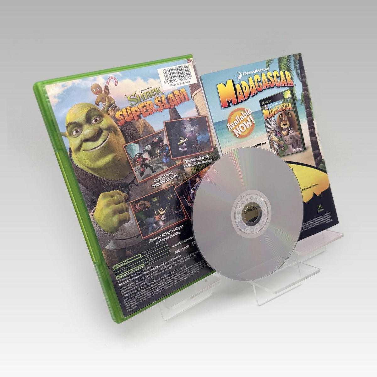 Shrek SuperSlam Artwork Damage • CIB (PAL, Artwork Damage) - Image 2
