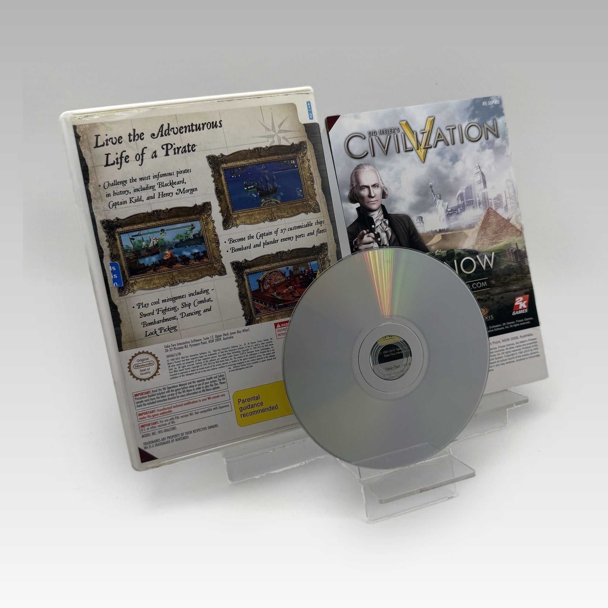 Sid Meier's Pirates! • CIB (PAL) - Image 2