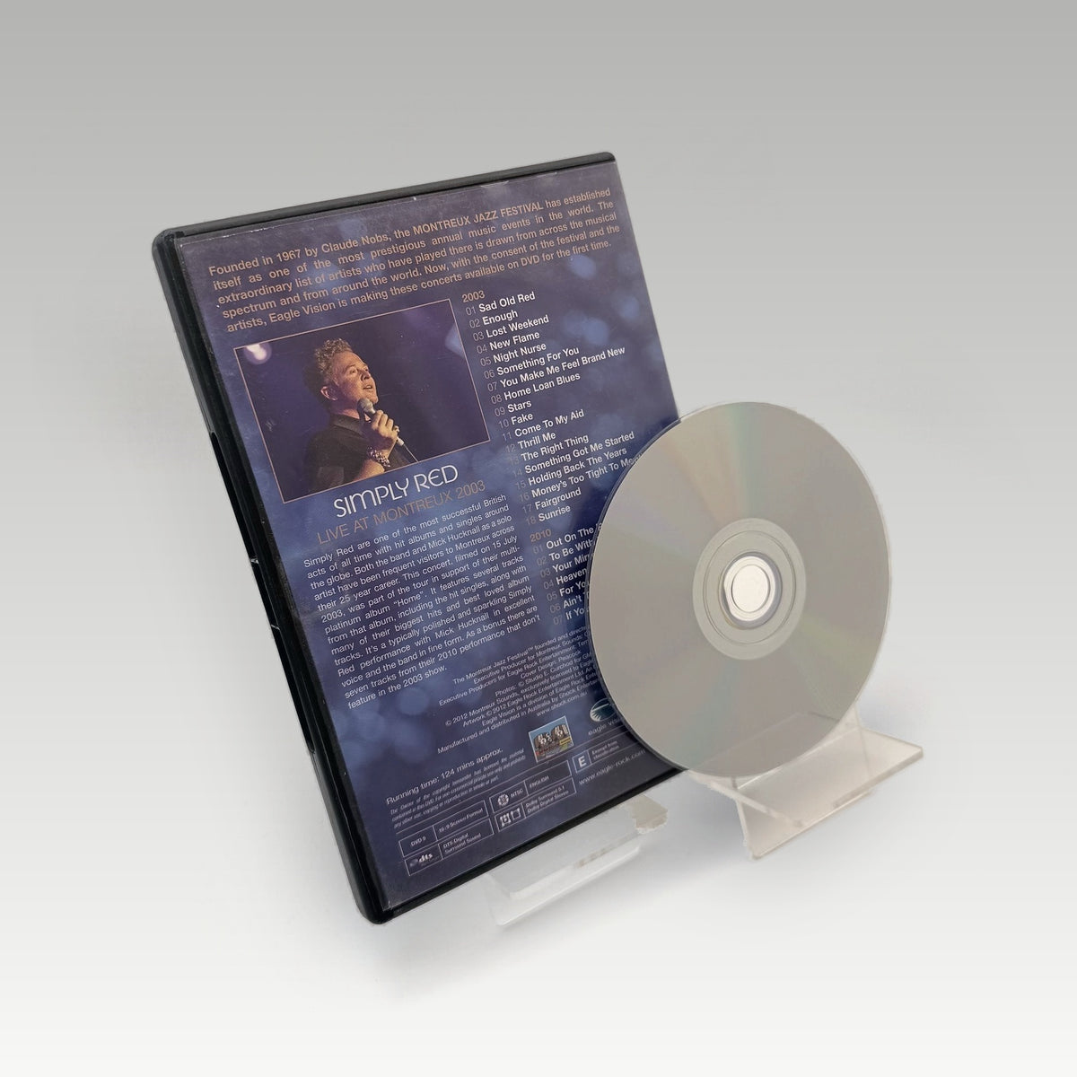 Simply Red: Live at Montreux 2003 (2012) DVD • CIB (Region Free, Standard) - Image 2