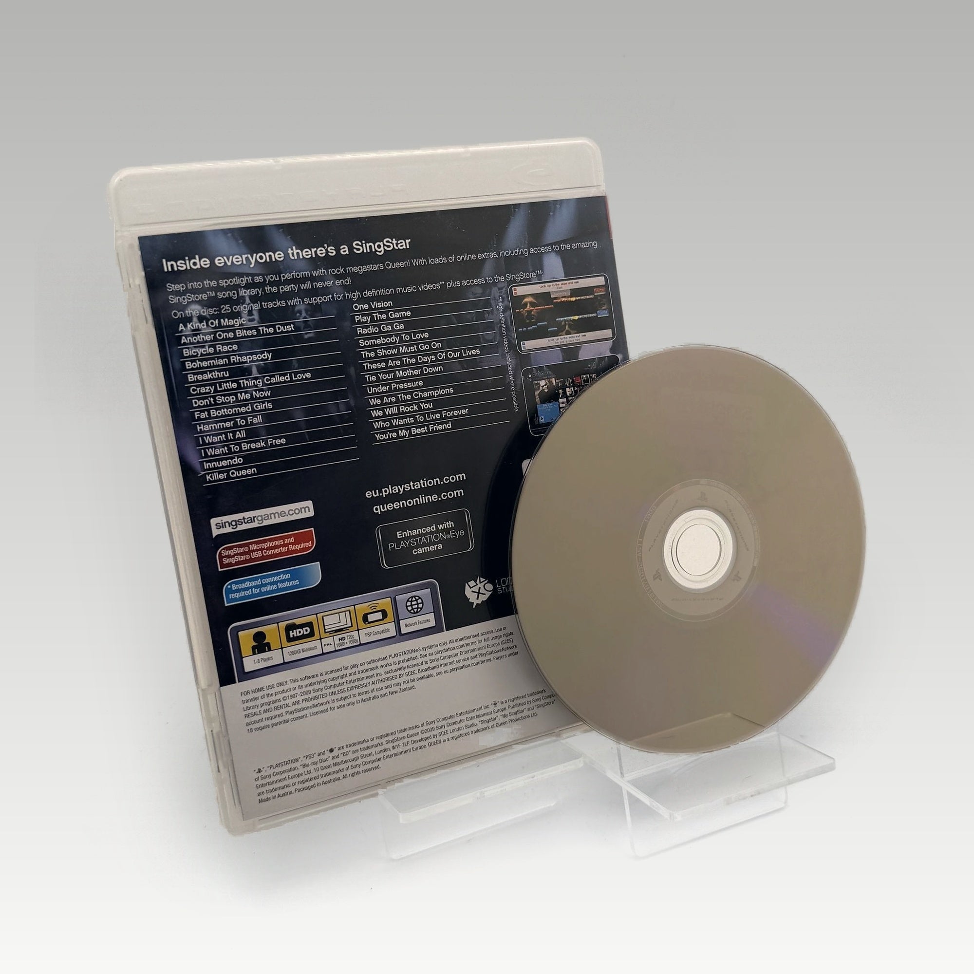 SingStar: Queen • No Manual (Region 4) - Image 2