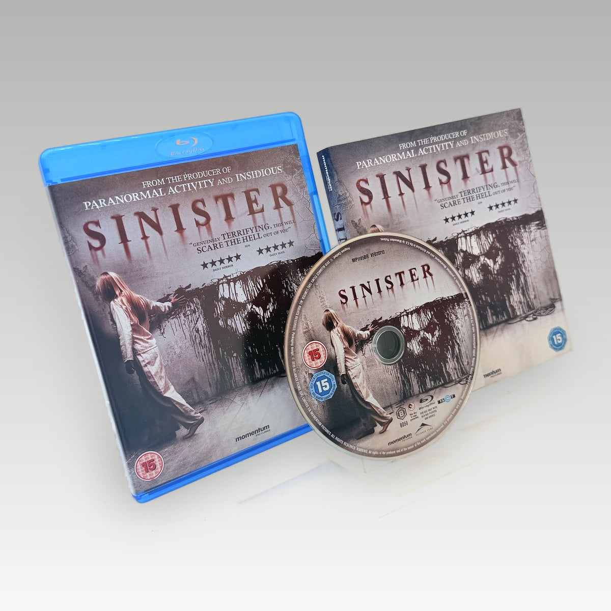 Sinister (2012) Bluray • CIB • New (Region B, Standard) - Image 1
