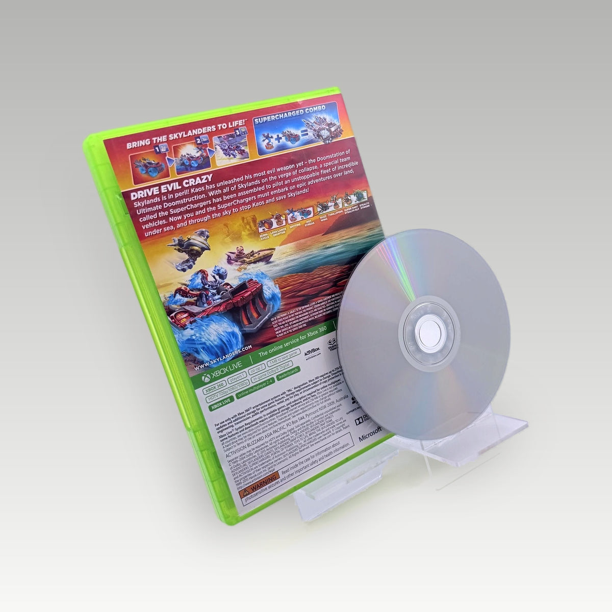 Skylanders: SuperChargers • No Manual (PAL) - Image 2