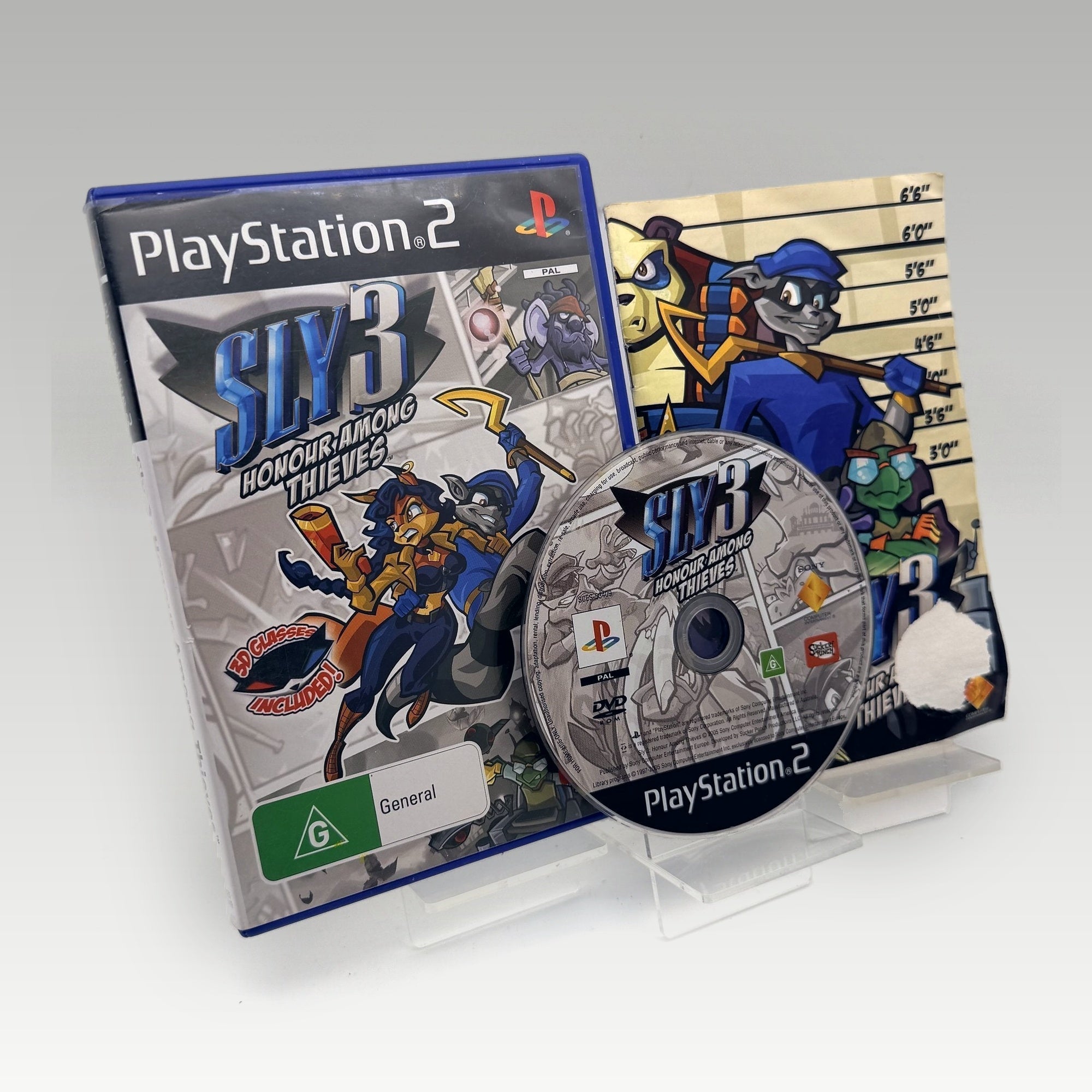Sly 3 Manual Damage • CIB (PAL, Manual Damage) - Image 1