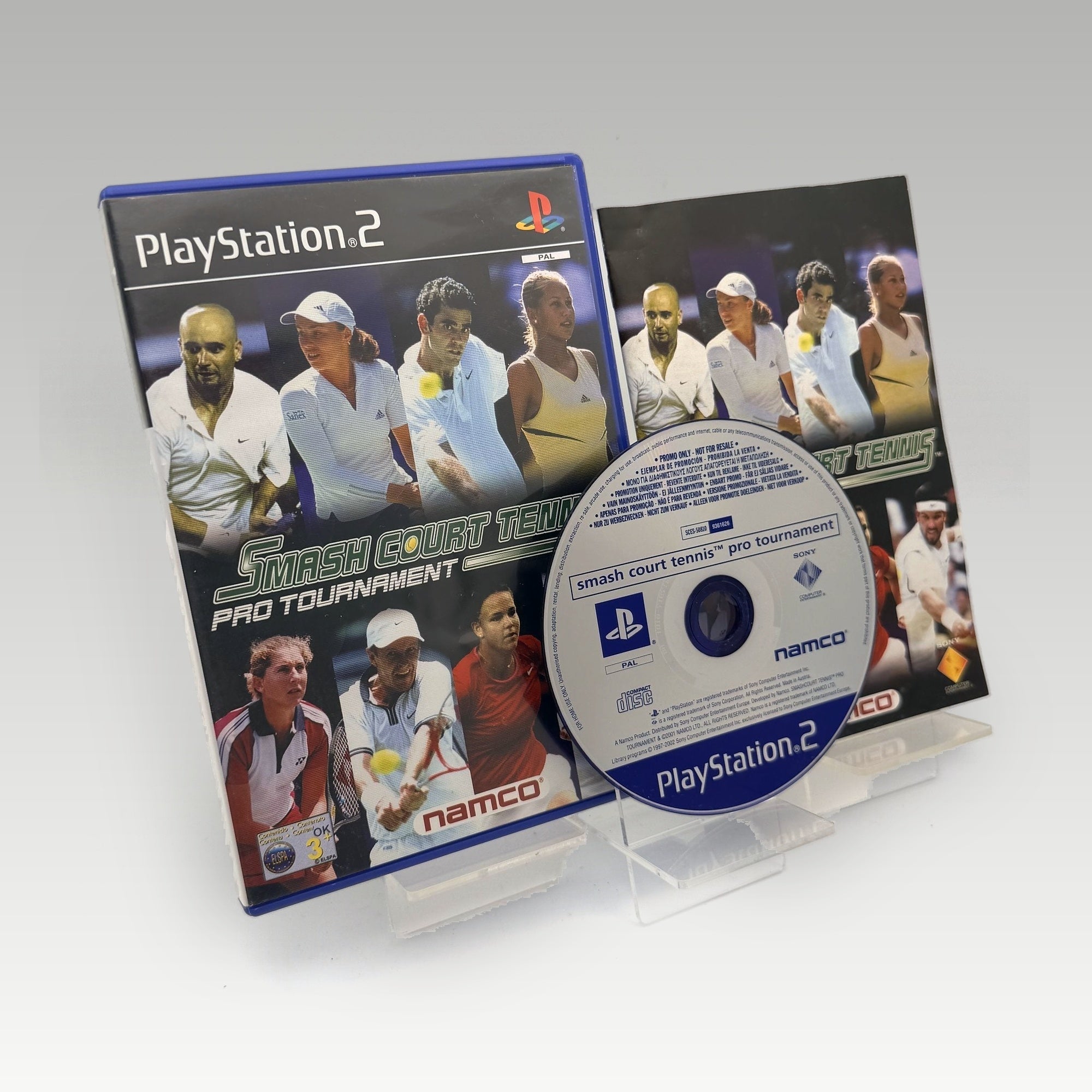 Smash Court Tennis Pro Tournament (Not For Resale) Promo • CIB (PAL, Promo) - Image 1