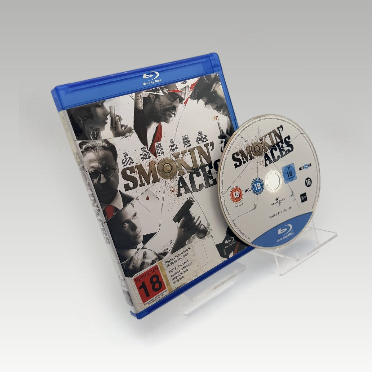 Smokin' Aces (2006) Bluray • CIB (Region Free, Standard) - Image 1