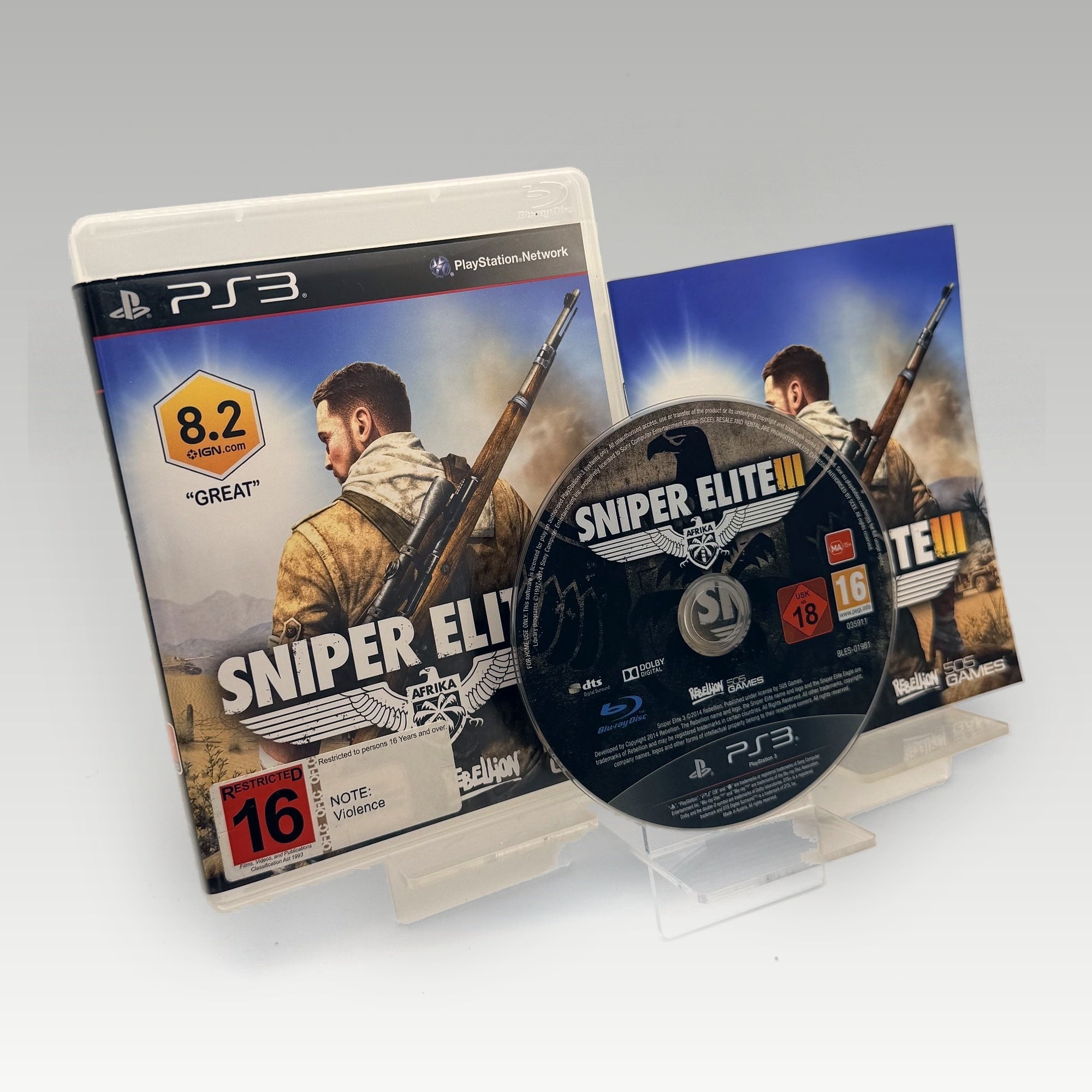 Sniper Elite III • CIB (Region 4) - Image 1