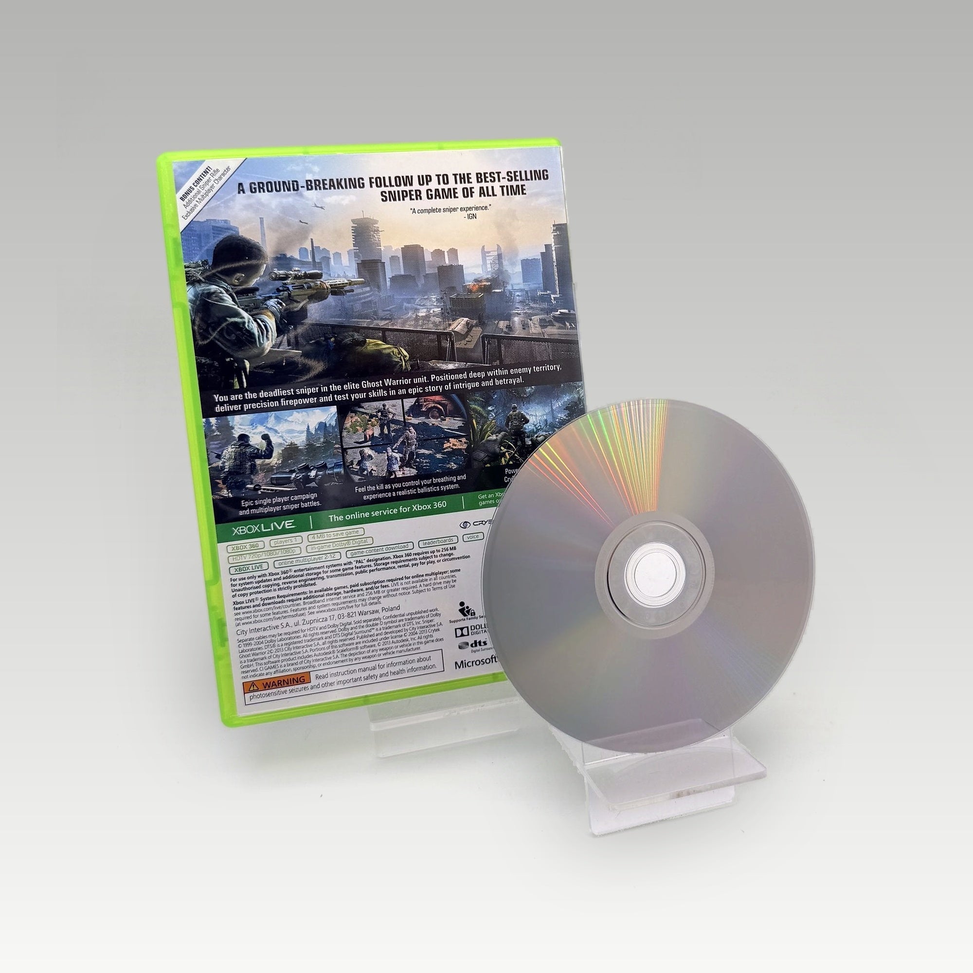 Sniper: Ghost Warrior 2 Limited Edition • No Manual (PAL, Limited Edition) - Image 2