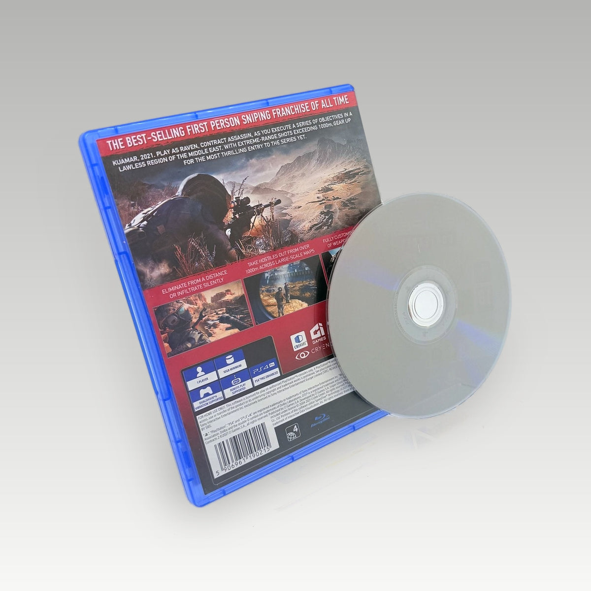 Sniper Ghost Warrior Contracts 2 • CIB (Region Free) - Back Cover | Yappa NZ