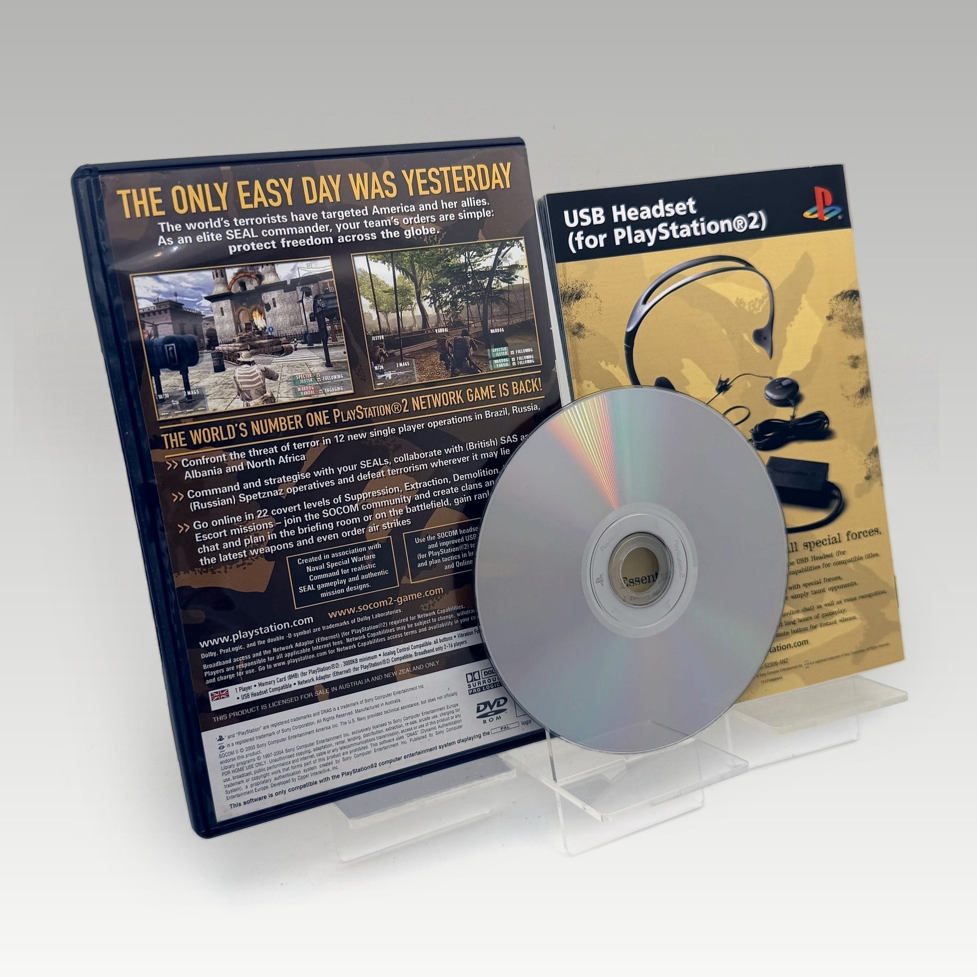 SOCOM II: U.S. Navy SEALs • CIB (PAL) - Image 2