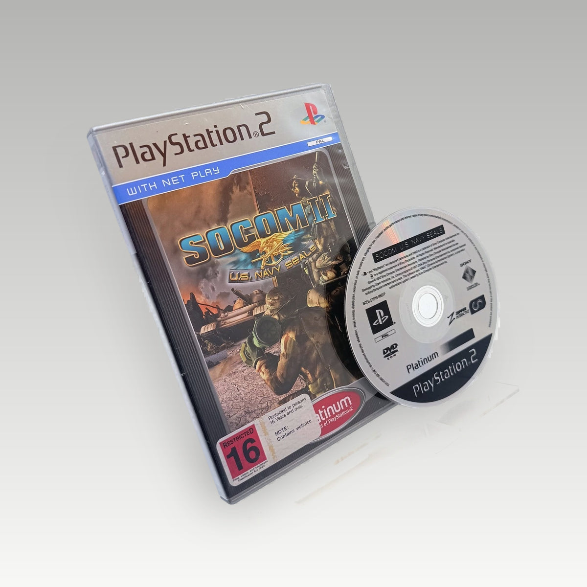 SOCOM II: U.S. Navy Seals (Platinum) • No Manual (PAL) - Image 1