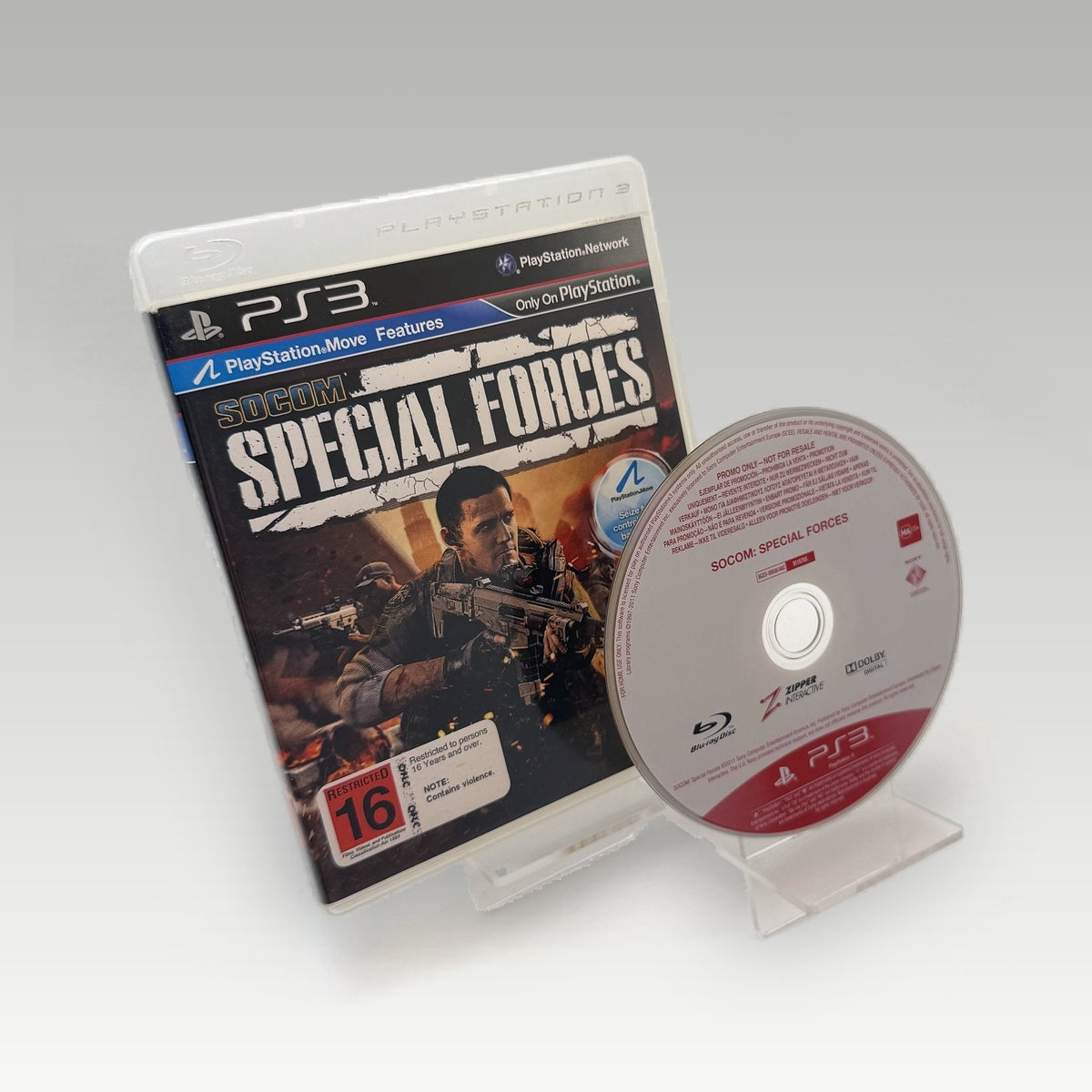 SOCOM Special Forces (Not For Resale) Promo • No Manual (Region 4, Promo) - Image 1