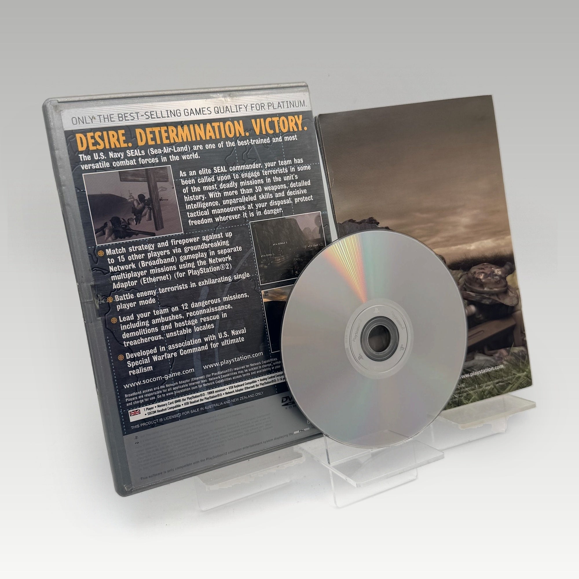SOCOM: US Navy SEALs (Platinum) • CIB (PAL) - Image 2