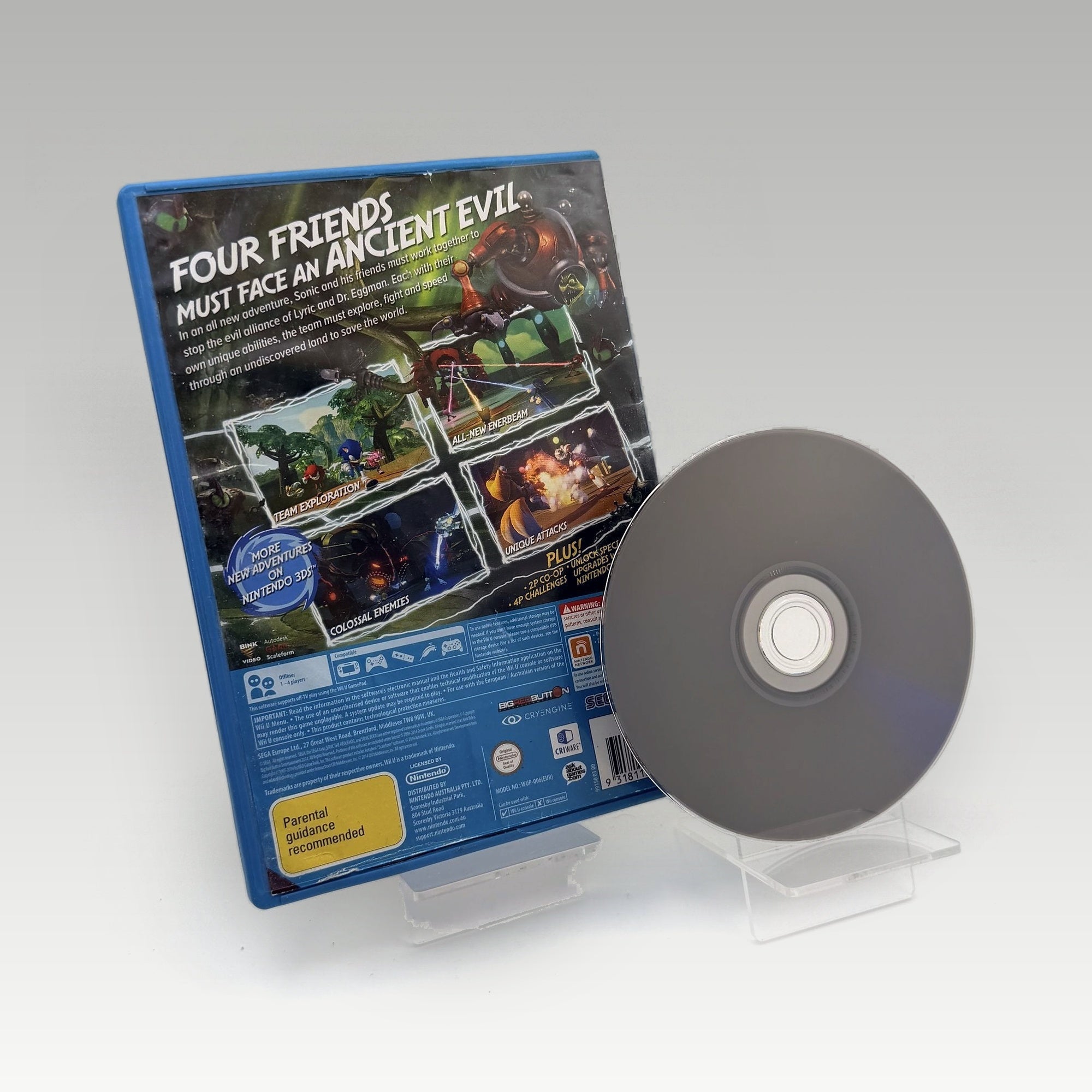 Sonic Boom: Rise of Lyric • No Manual (PAL) - Image 2