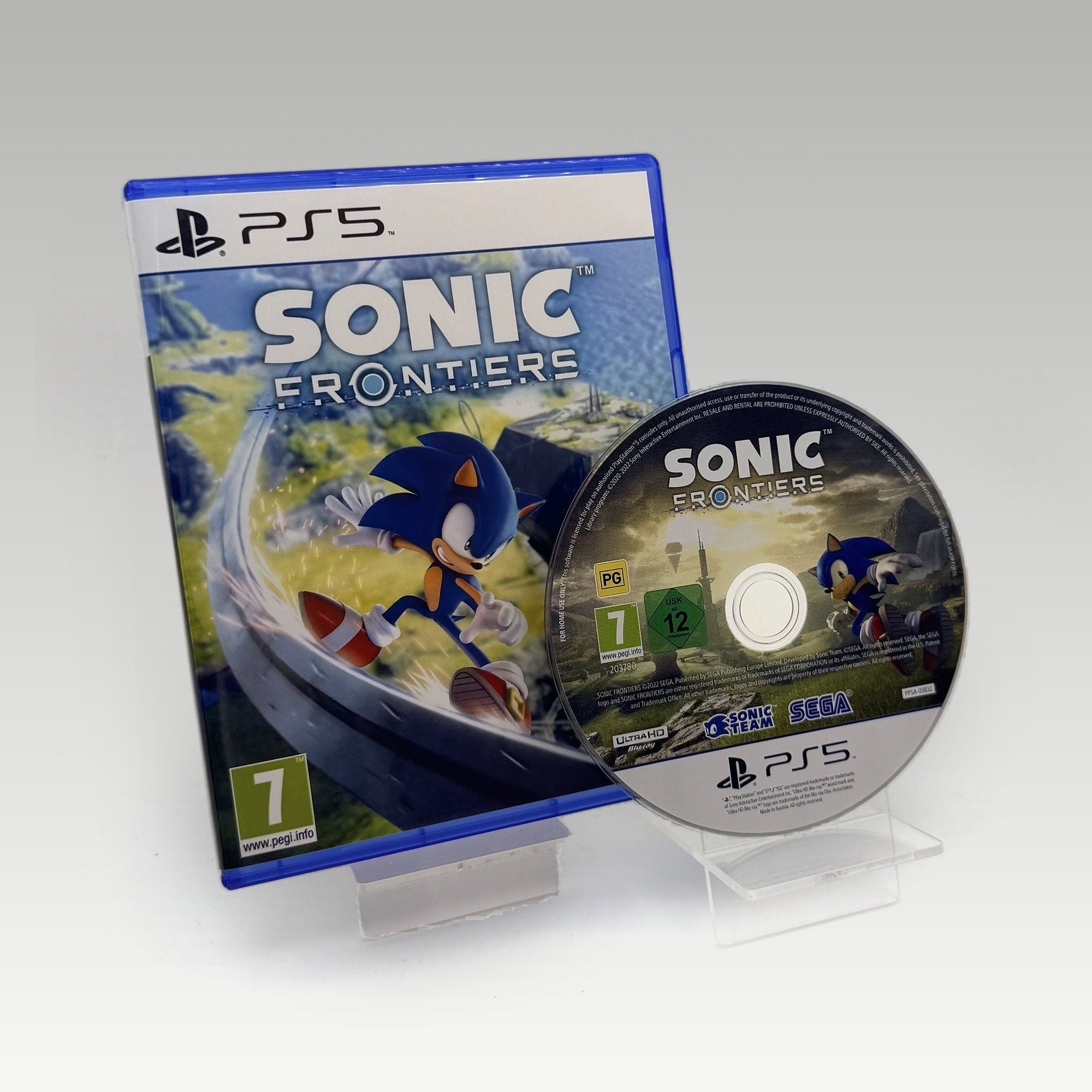 Sonic Frontiers Replacement Artwork • CIB (Region 4, Replacement Artwork) - Image 1