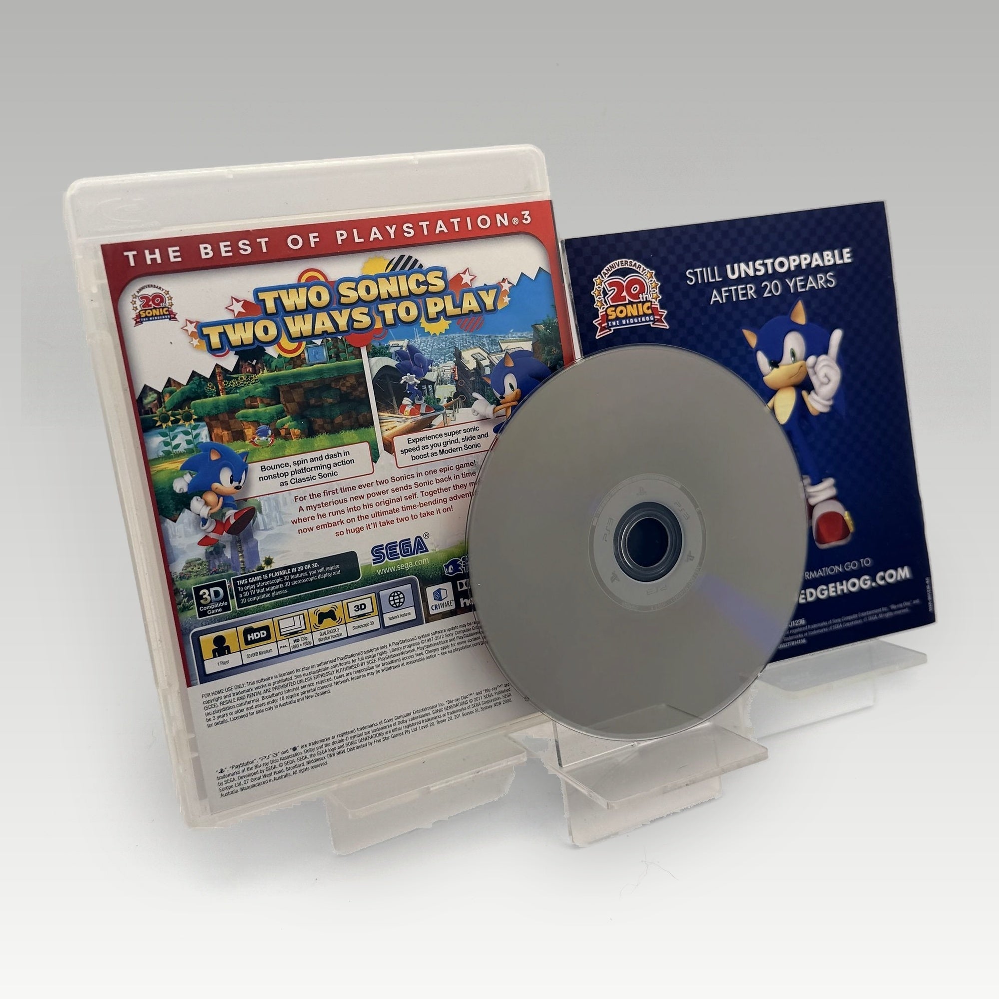 Sonic Generations (Essentials) • CIB (Region 4) - Image 2
