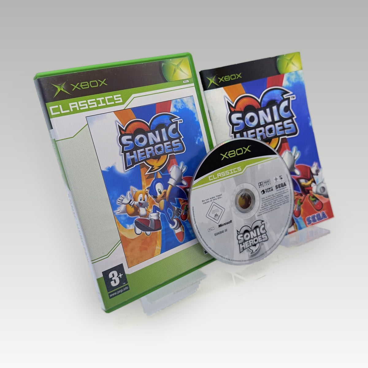 Sonic Heroes (Classics) • CIB (PAL) - Front Cover | Yappa NZ
