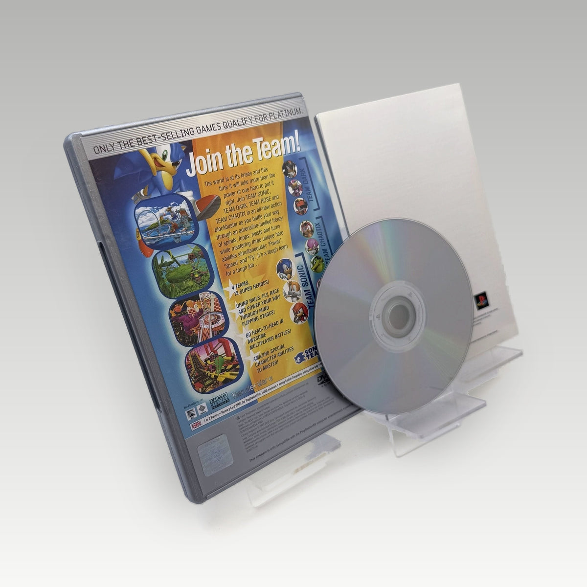 Sonic Heroes (Platinum) • CIB (PAL) - Image 2