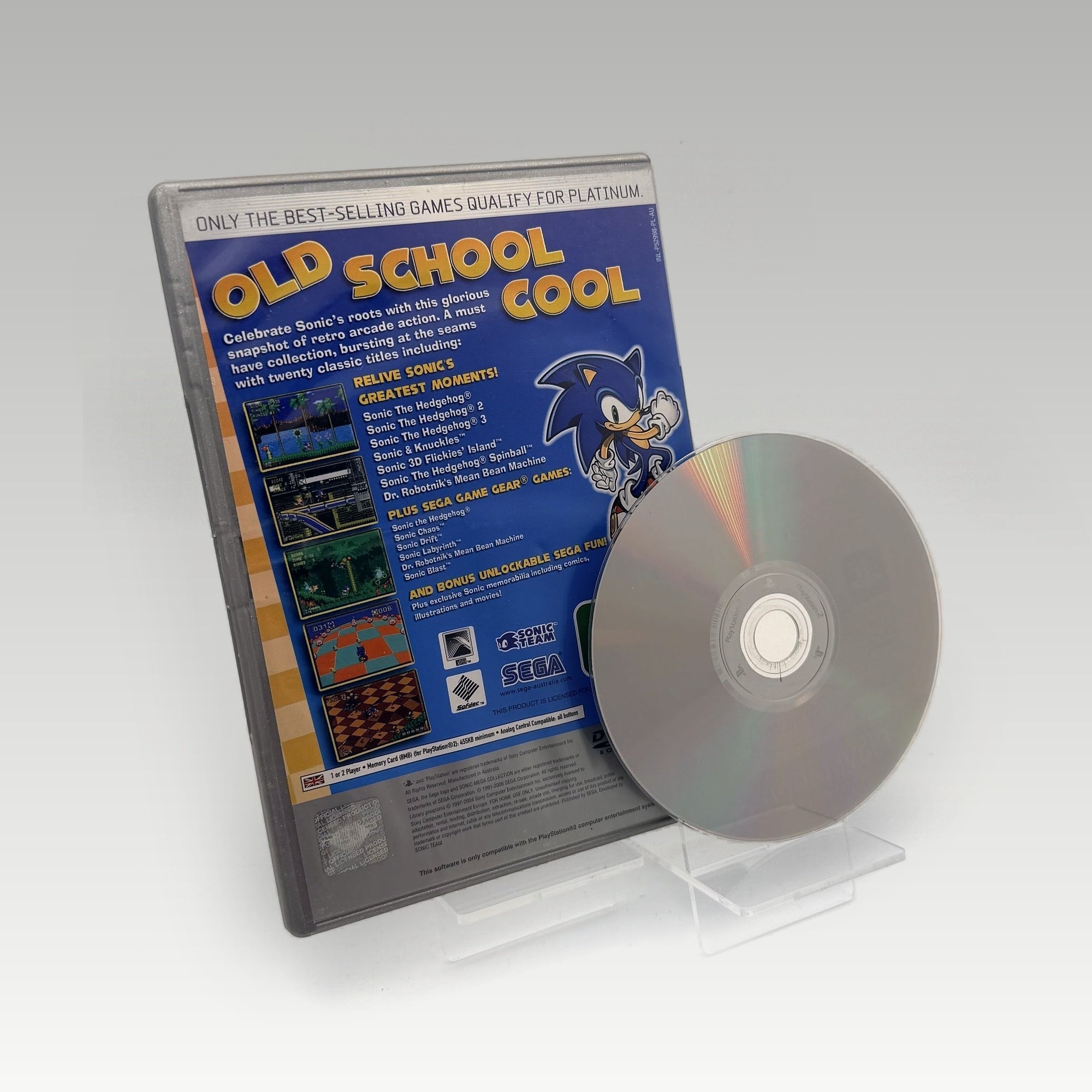 Sonic Mega Collection Plus (Platinum) • No Manual (PAL) - Image 2
