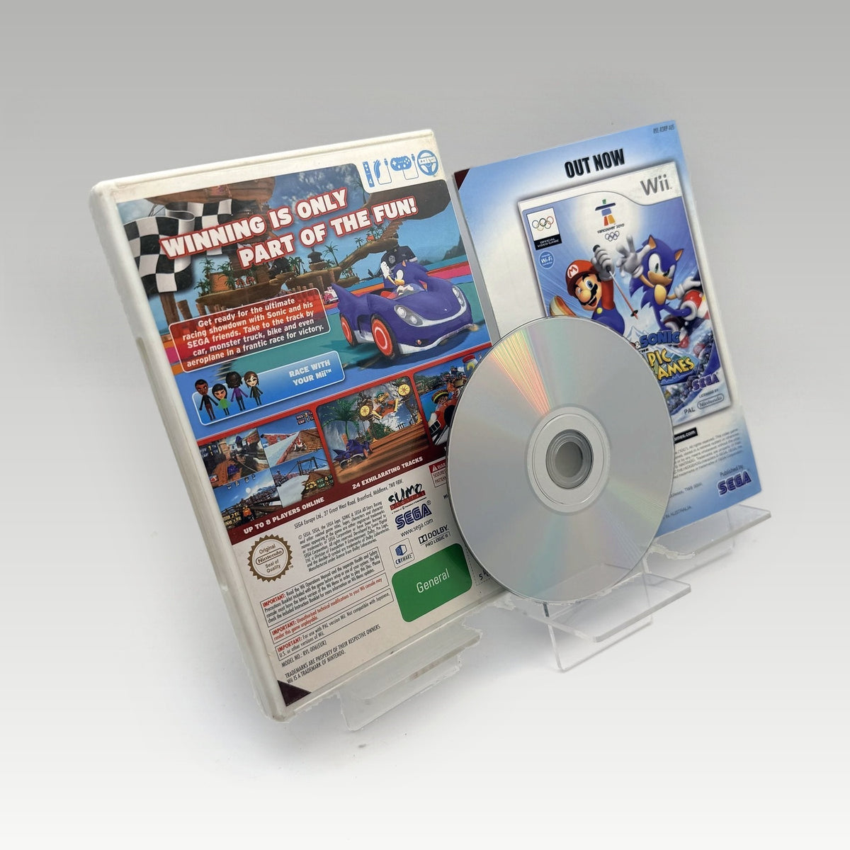 Sonic & Sega All-Stars Racing Artwork Damage • CIB (PAL, Artwork Damage) - Image 2