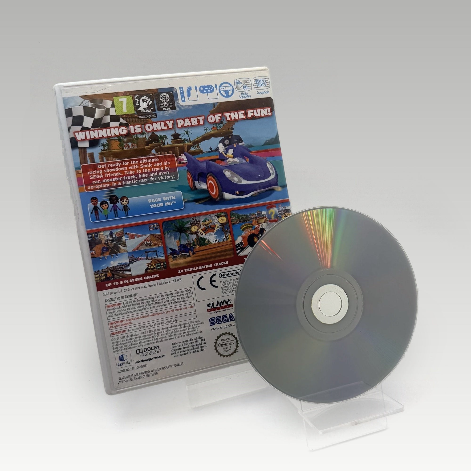 Sonic & Sega All-Stars Racing • No Manual (PAL) - Image 2