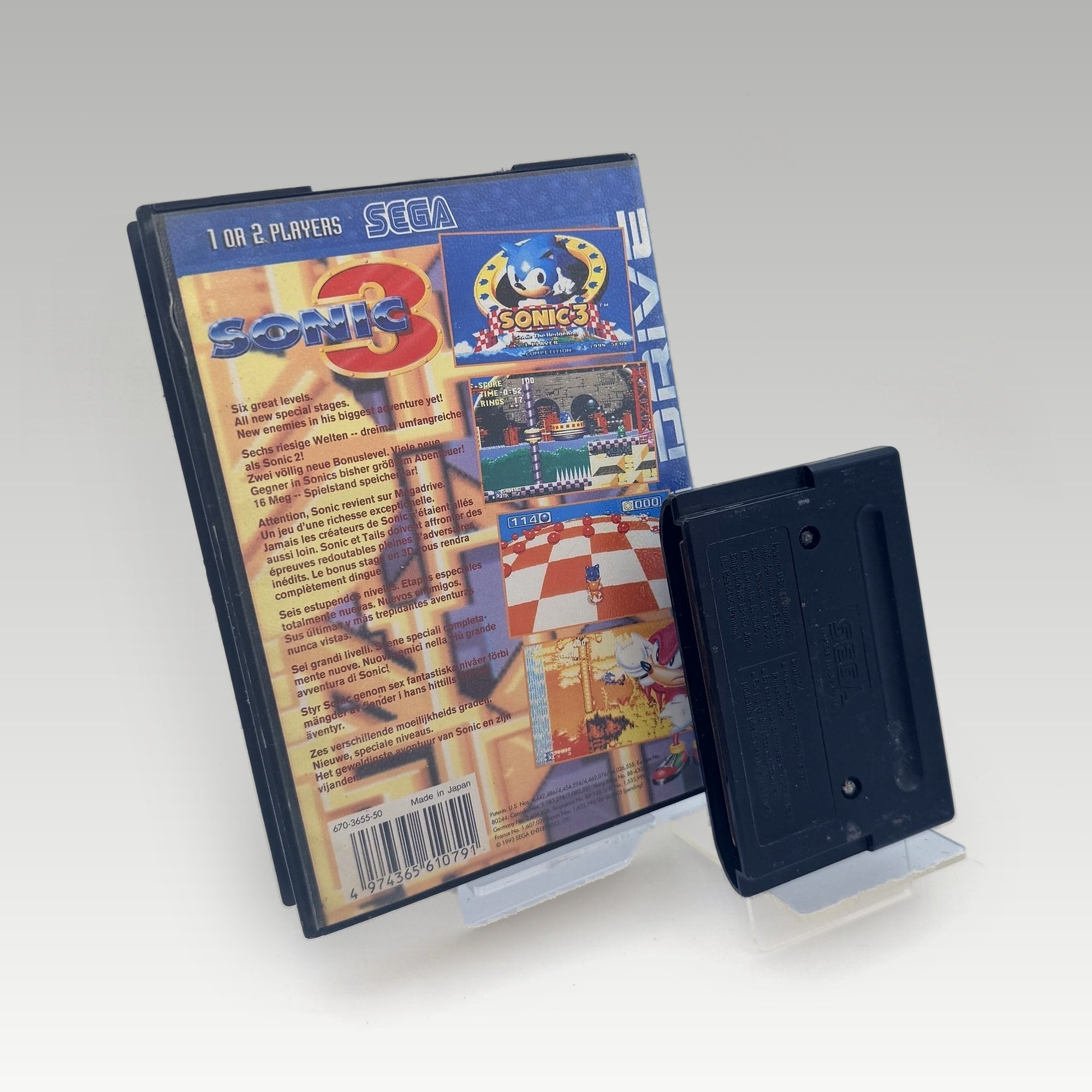 Sonic the Hedgehog 3 • No Manual (PAL) - Image 2